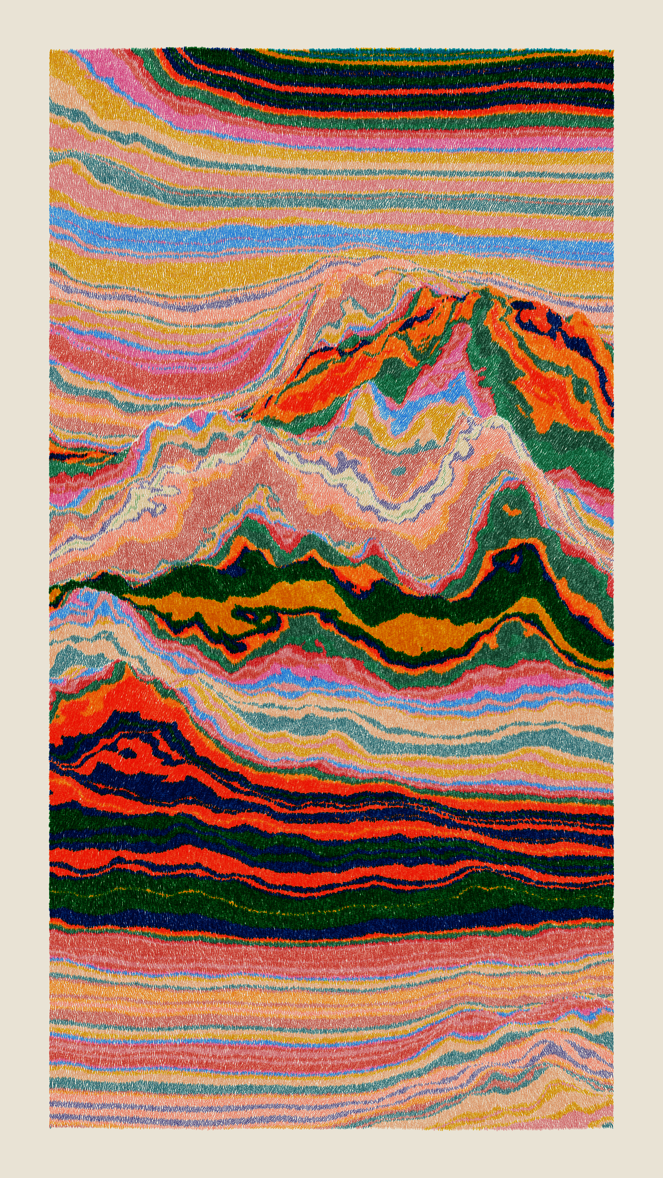 Art Blocks - Art Blocks v2 - Meridian #938 - NFT # 163000938