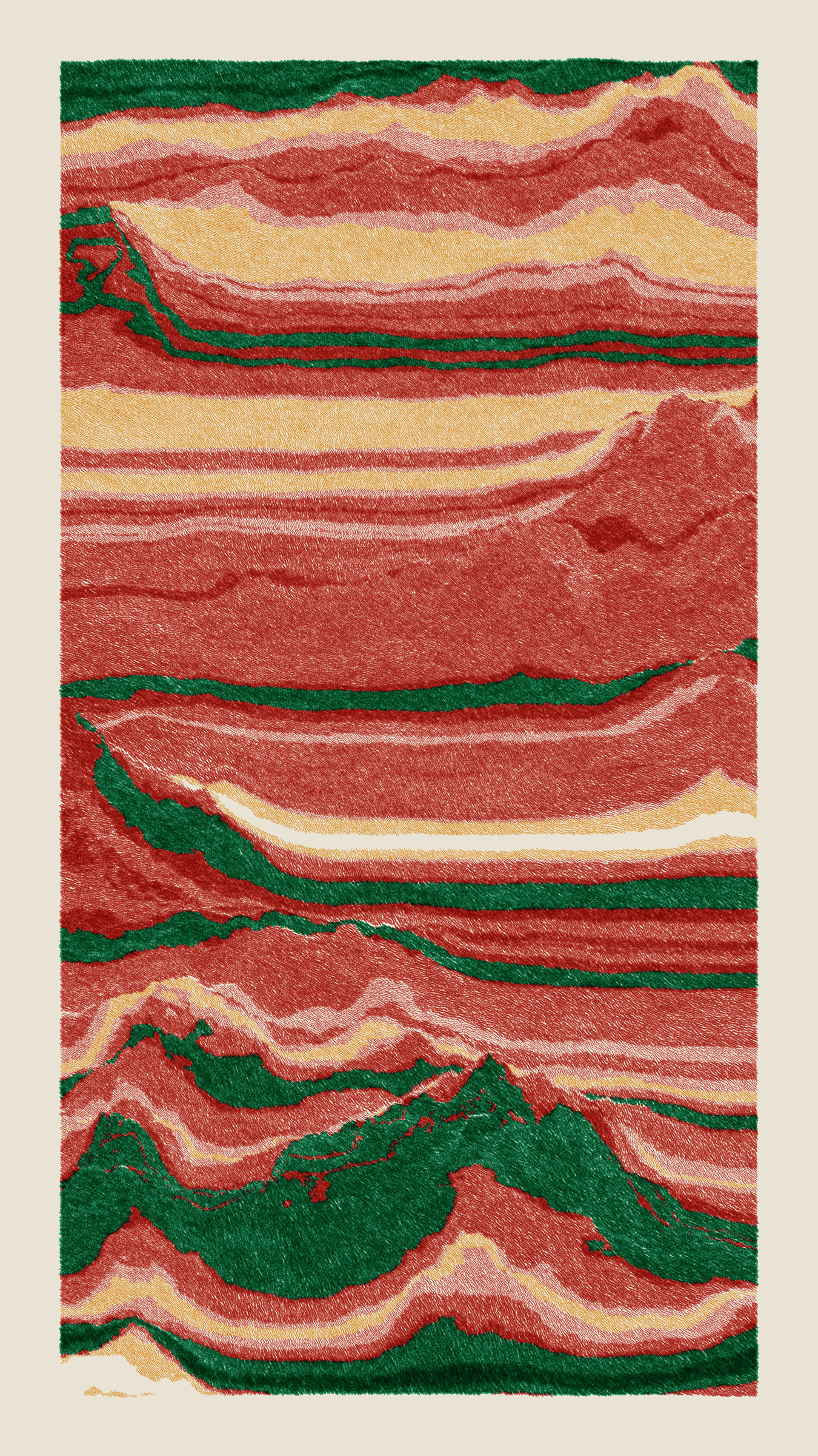 Art Blocks - Art Blocks v2 - Meridian #943 - NFT # 163000943