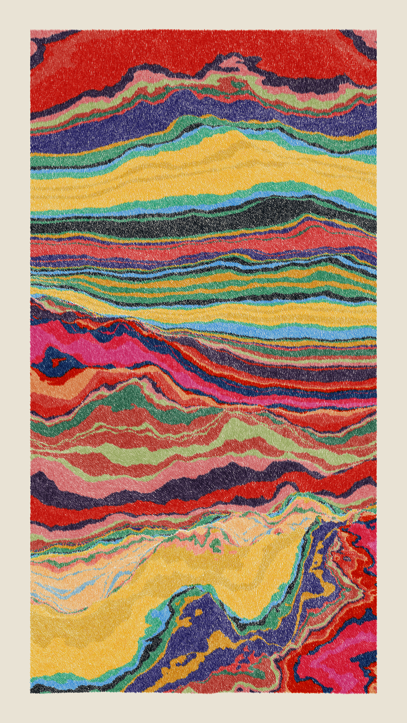 Art Blocks - Art Blocks v2 - Meridian #944 - NFT # 163000944