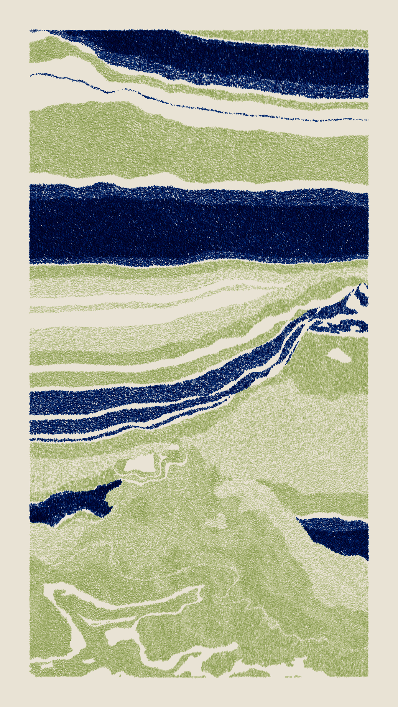 Art Blocks - Art Blocks v2 - Meridian #945 - NFT # 163000945