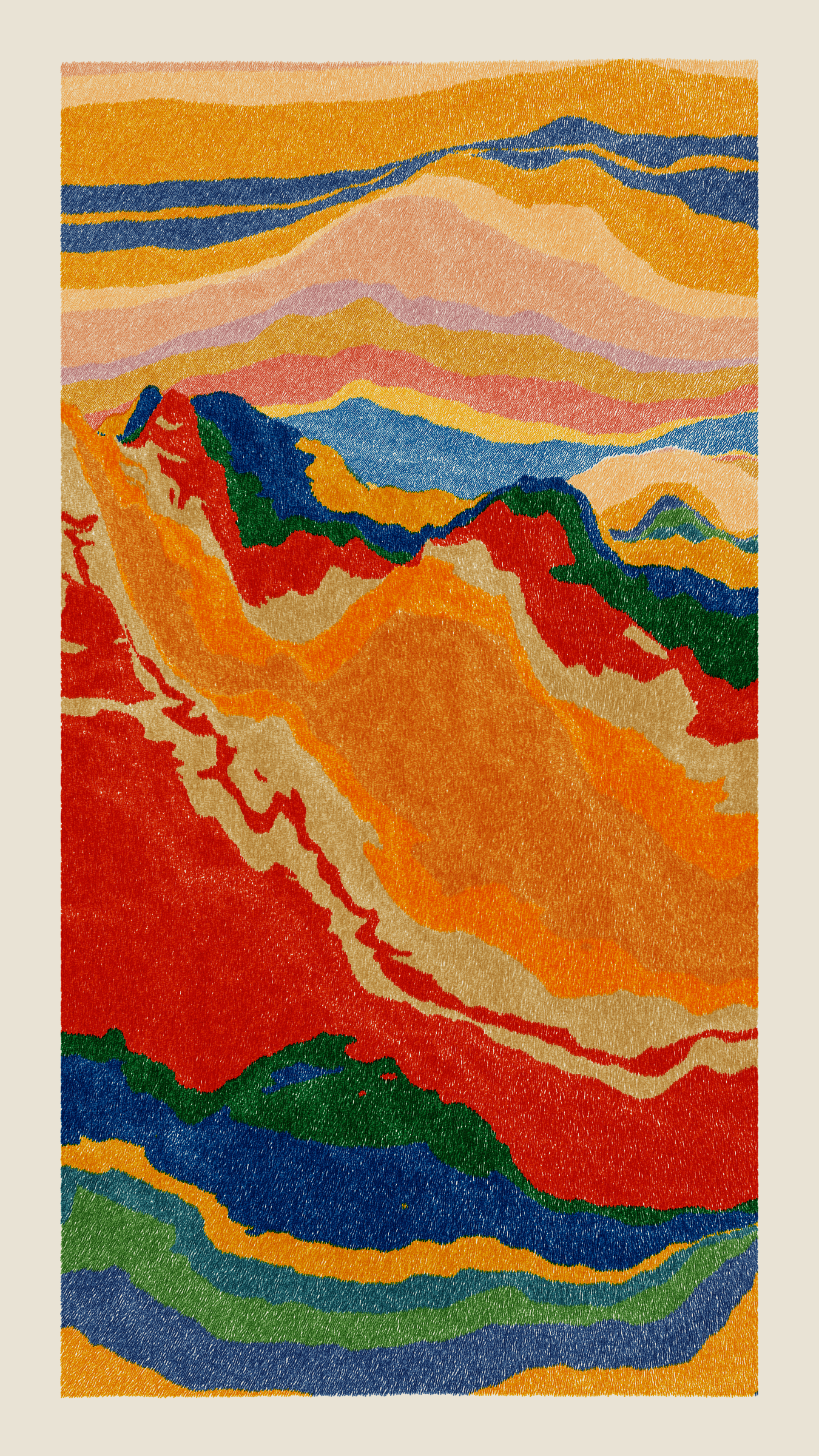 Art Blocks - Art Blocks v2 - Meridian #954 - NFT # 163000954