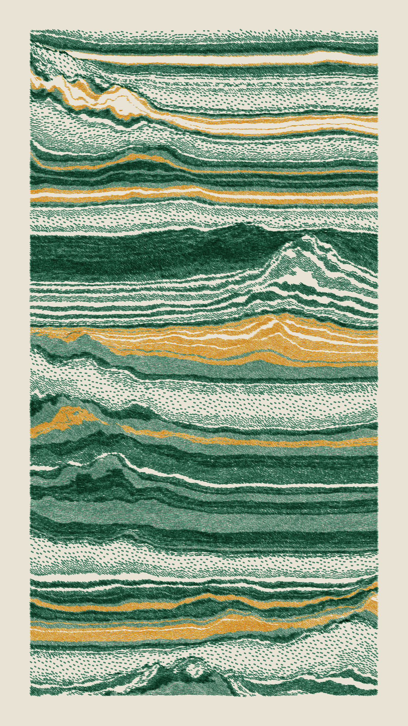 Art Blocks - Art Blocks v2 - Meridian #958 - NFT # 163000958