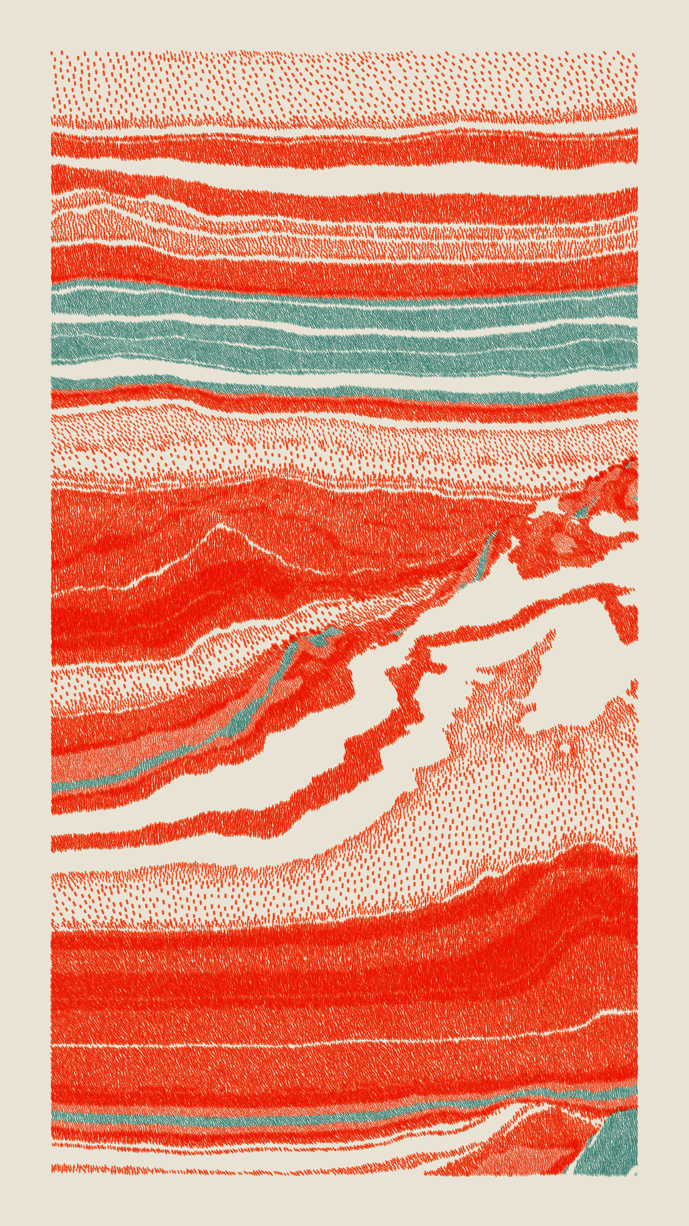 Art Blocks - Art Blocks v2 - Meridian #960 - NFT # 163000960