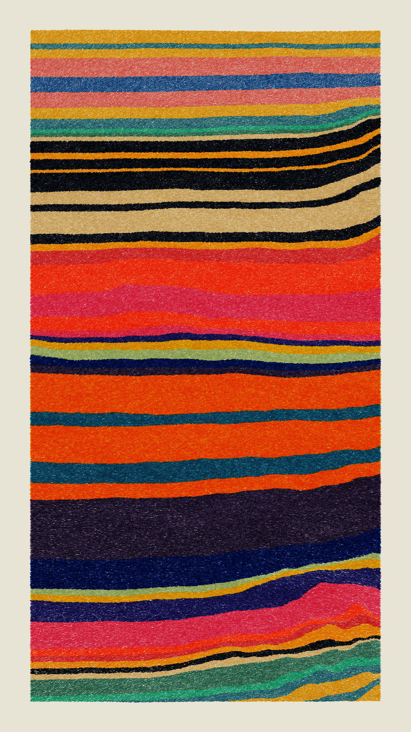 Art Blocks - Art Blocks v2 - Meridian #962 - NFT # 163000962