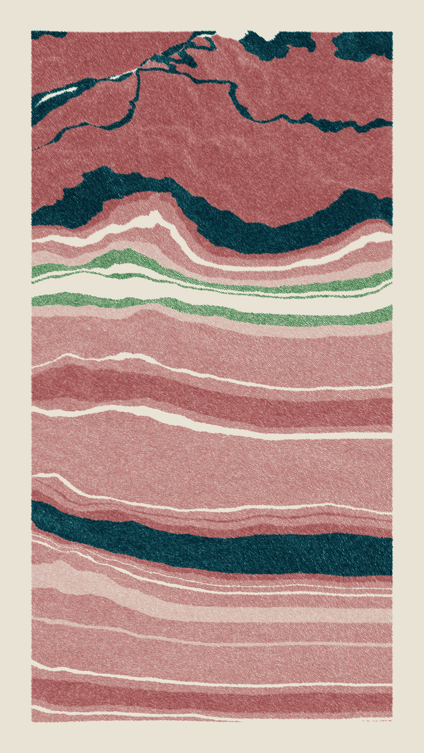 Art Blocks - Art Blocks v2 - Meridian #981 - NFT # 163000981