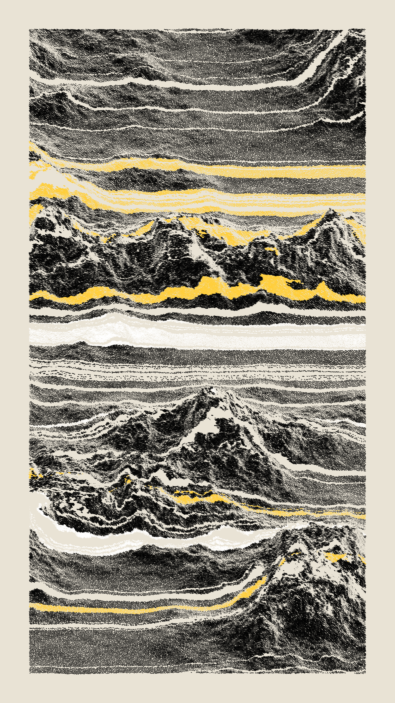 Art Blocks - Art Blocks v2 - Meridian #988 - NFT # 163000988