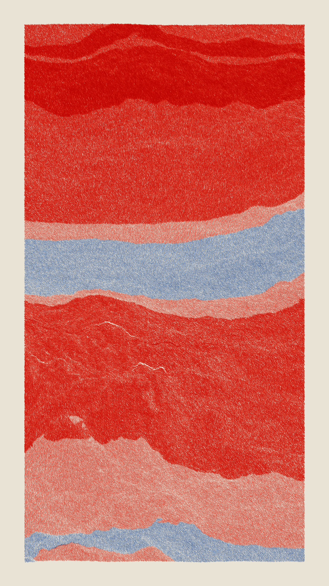 Art Blocks - Art Blocks v2 - Meridian #992 - NFT # 163000992