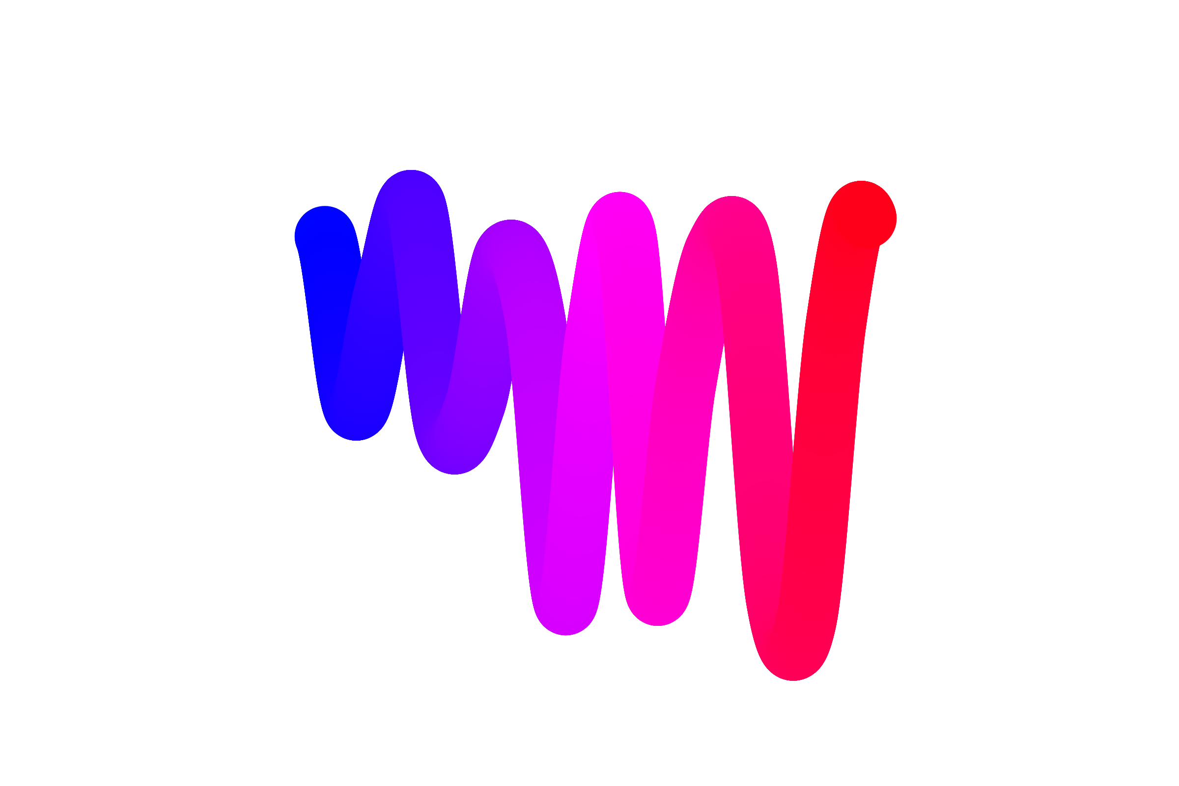 Art Blocks - Art Blocks v1 - Chromie Squiggle #166 - NFT # 166