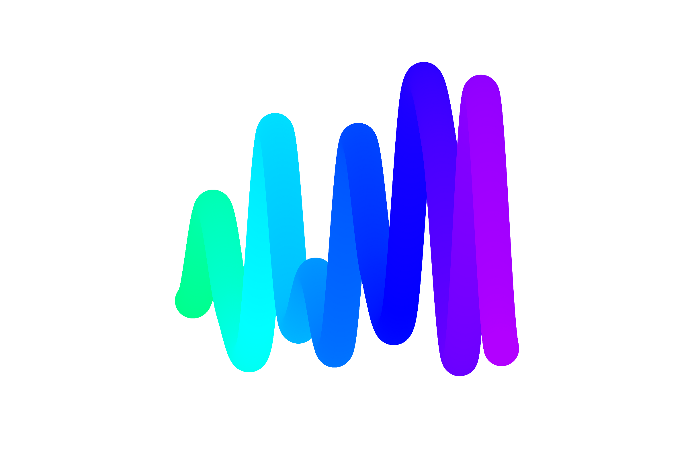 Art Blocks - Art Blocks v1 - Chromie Squiggle #174 - NFT # 174