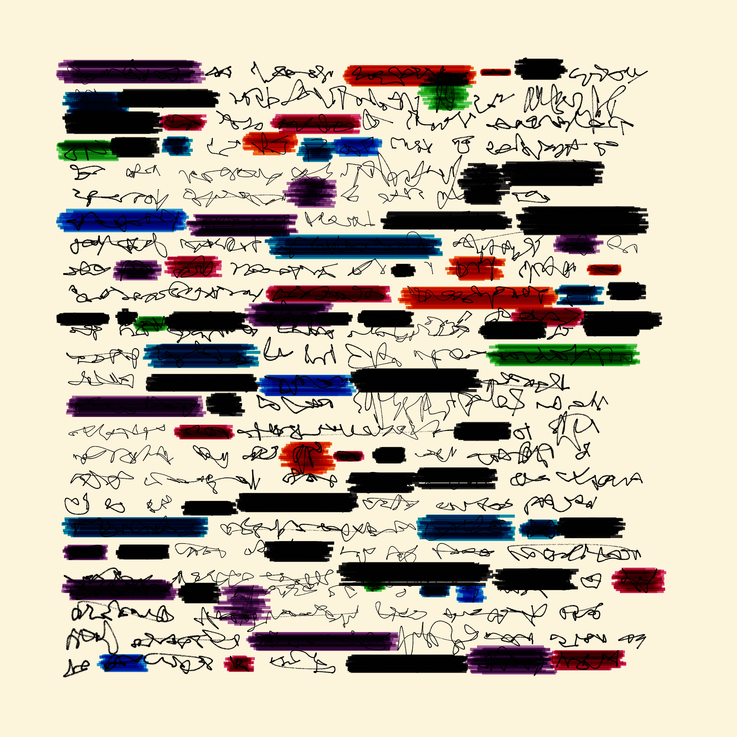 Art Blocks - Art Blocks v2 - Letters to My Future Self #38 - NFT # 174000038