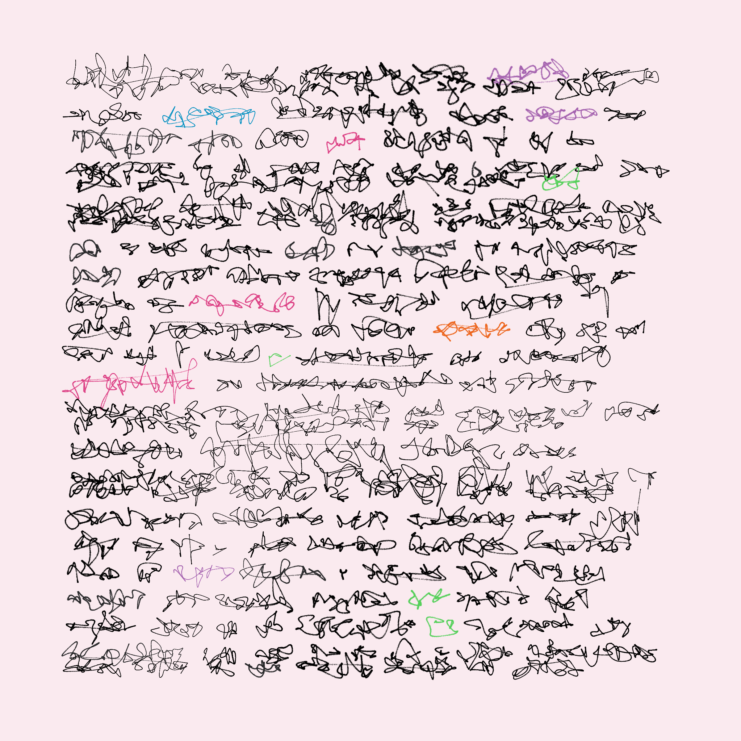 Art Blocks - Art Blocks v2 - Letters to My Future Self #46 - NFT # 174000046