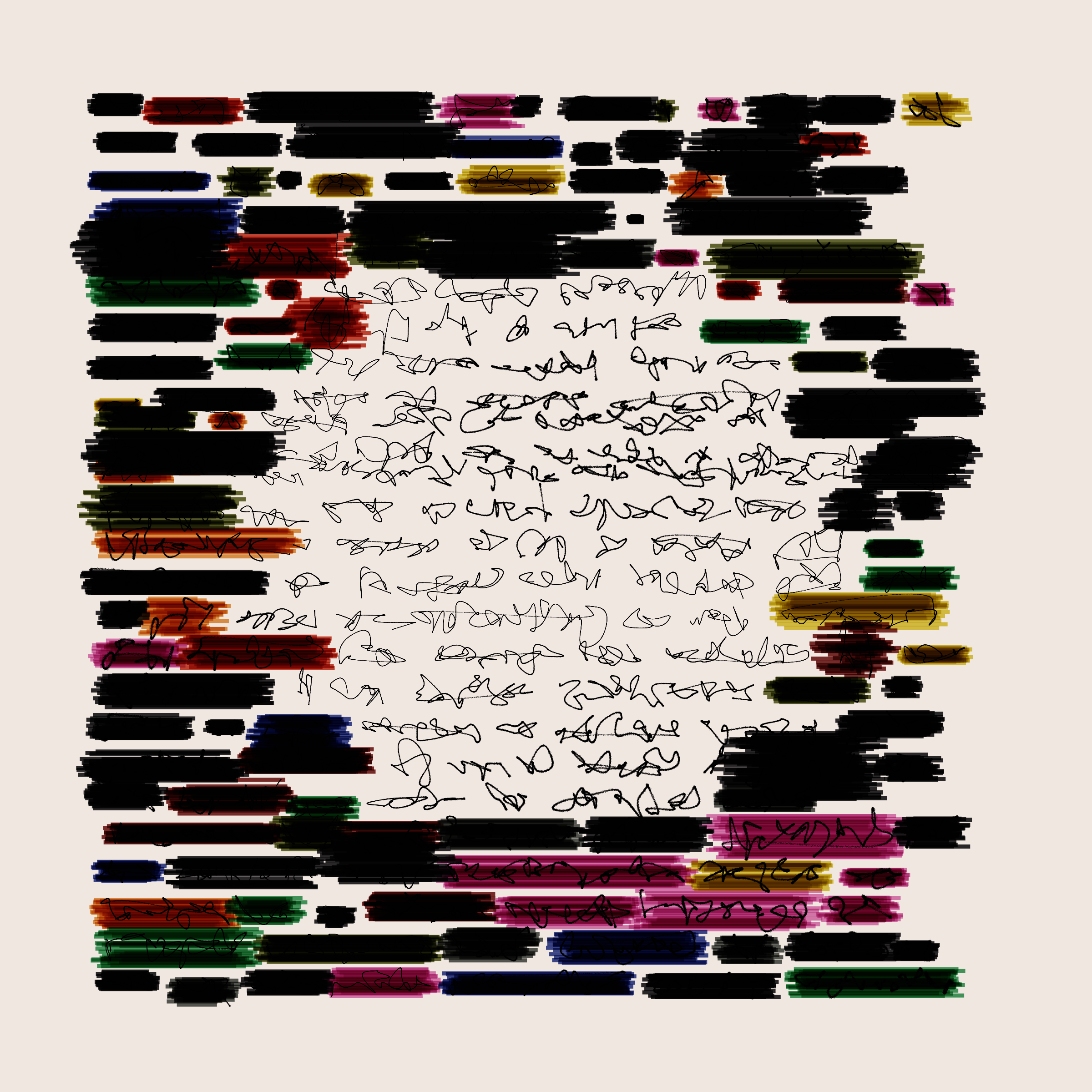 Art Blocks - Art Blocks v2 - Letters to My Future Self #93 - NFT # 174000093