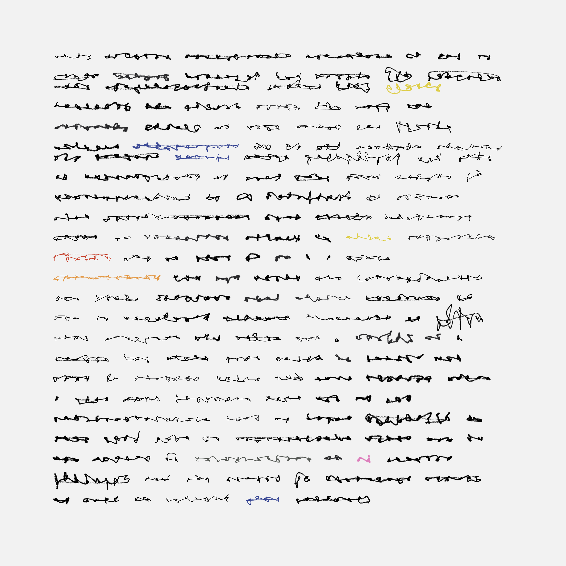 Art Blocks - Art Blocks v2 - Letters to My Future Self #110 - NFT # 174000110