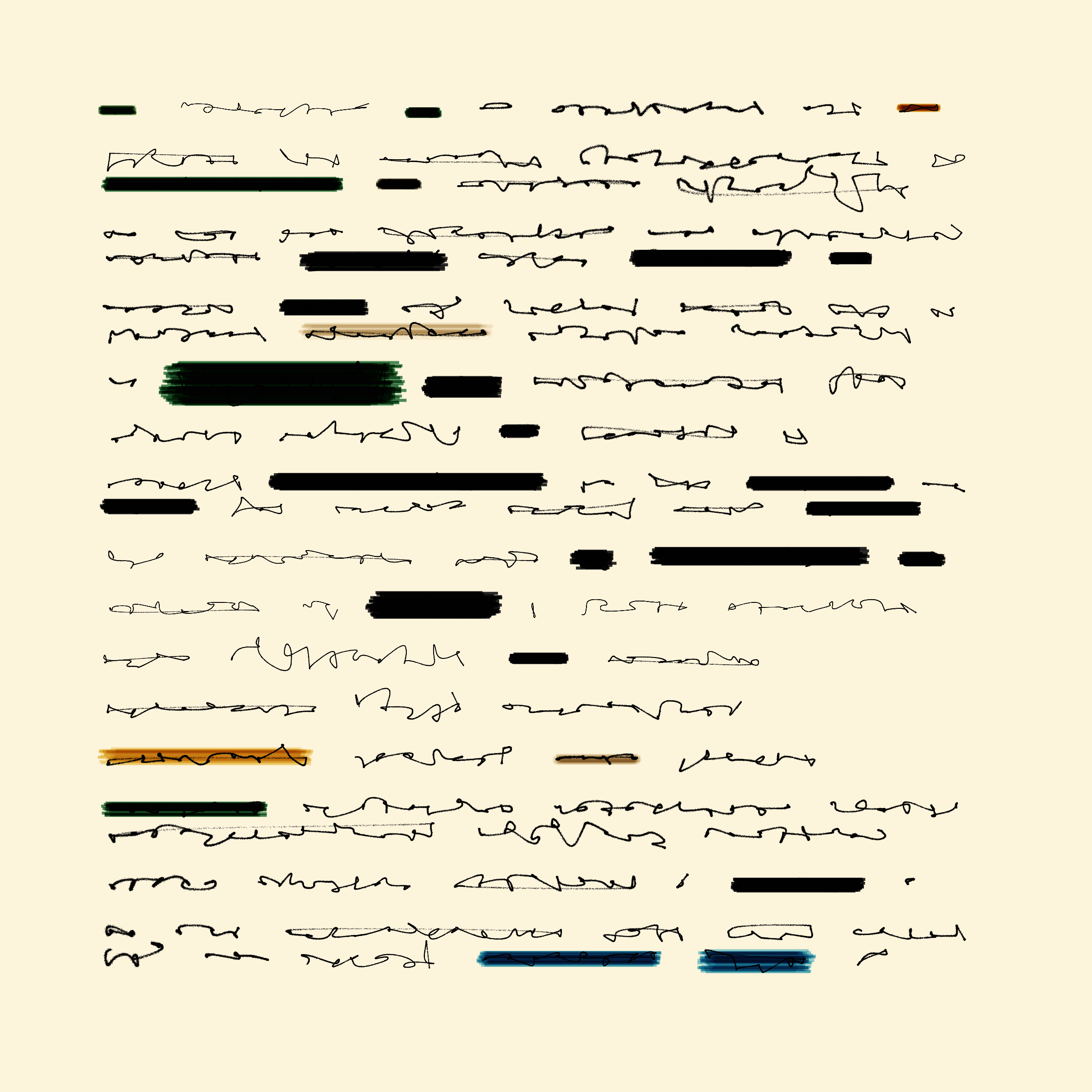 Art Blocks - Art Blocks v2 - Letters to My Future Self #111 - NFT # 174000111