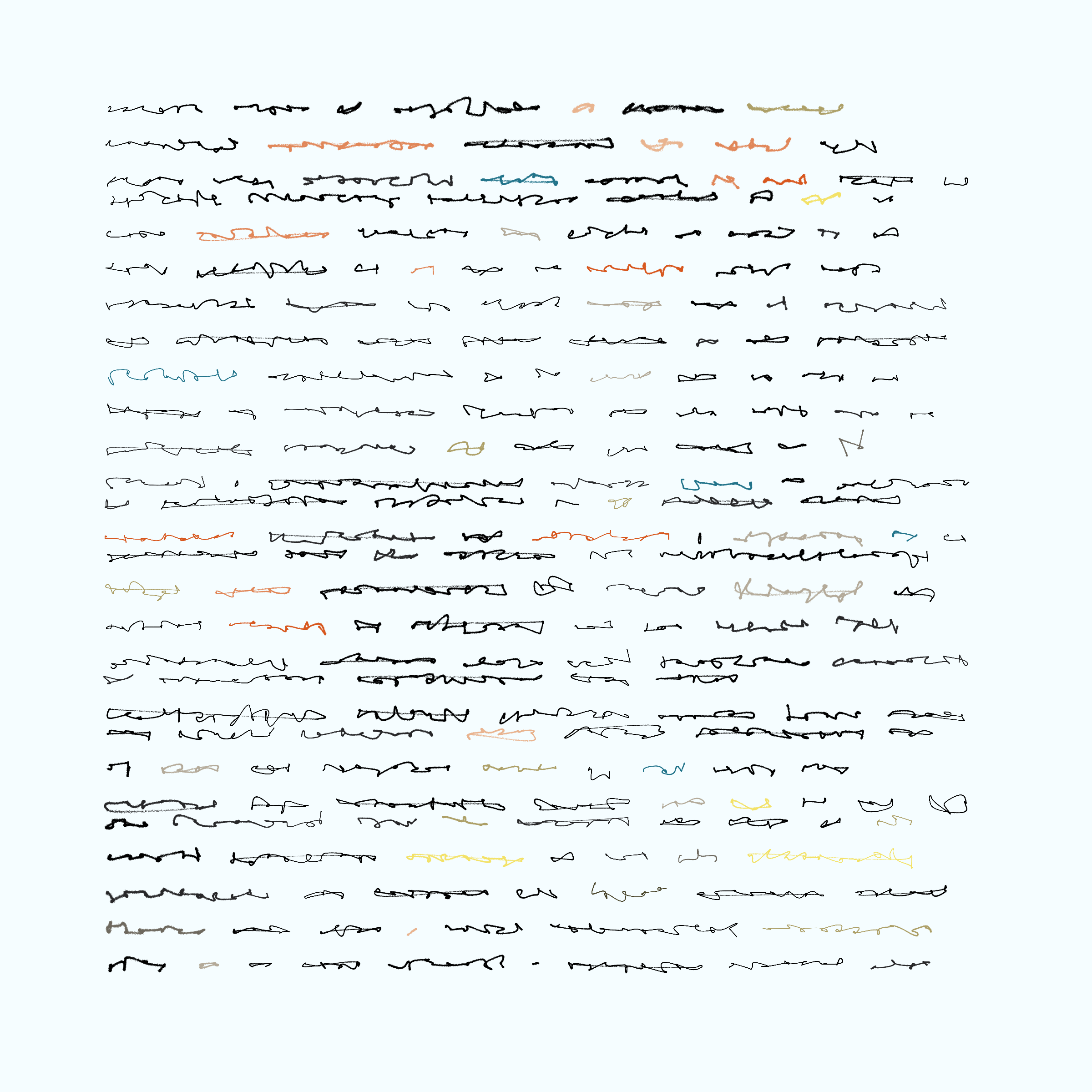 Art Blocks - Art Blocks v2 - Letters to My Future Self #128 - NFT # 174000128