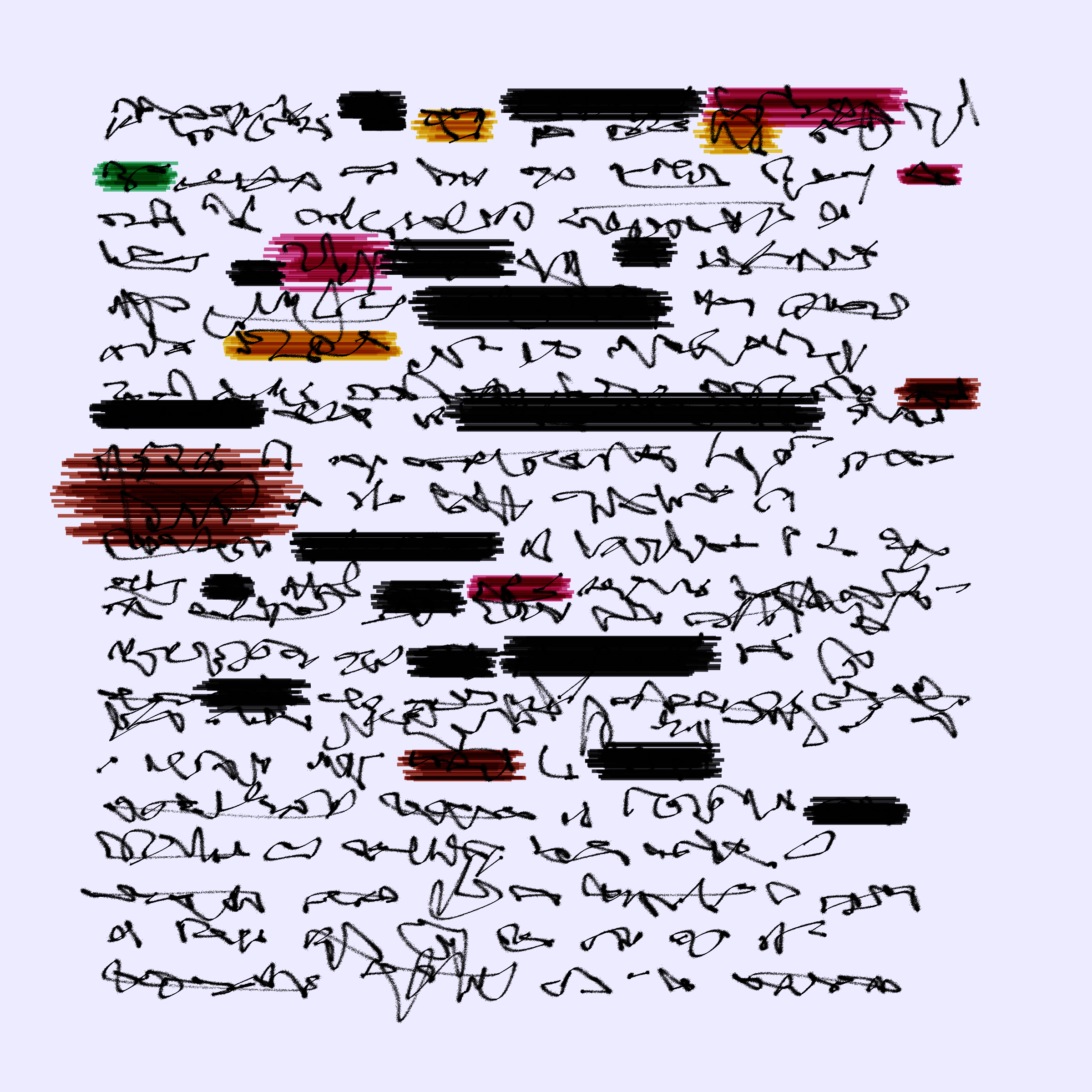 Art Blocks - Art Blocks v2 - Letters to My Future Self #130 - NFT # 174000130