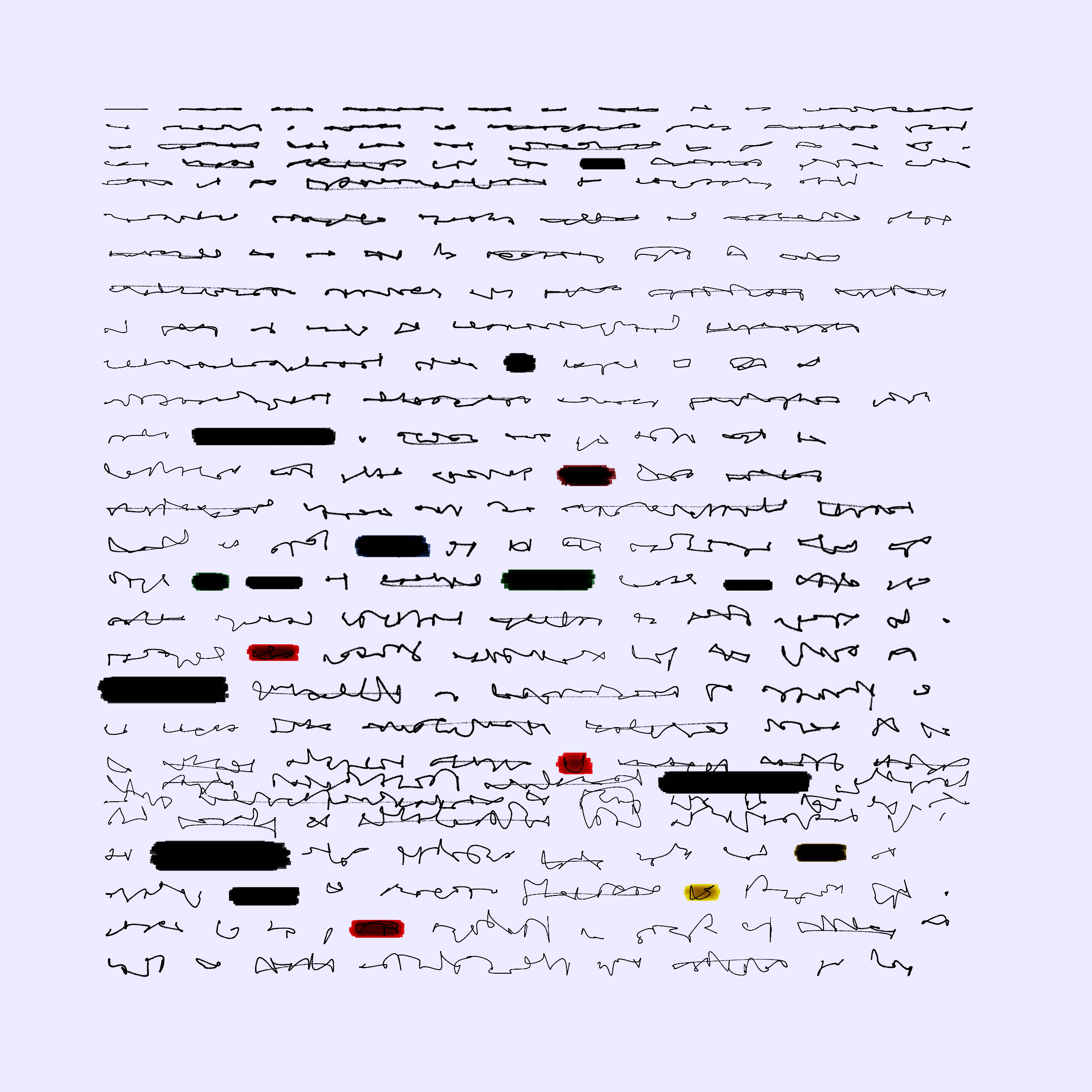 Art Blocks - Art Blocks v2 - Letters to My Future Self #167 - NFT # 174000167