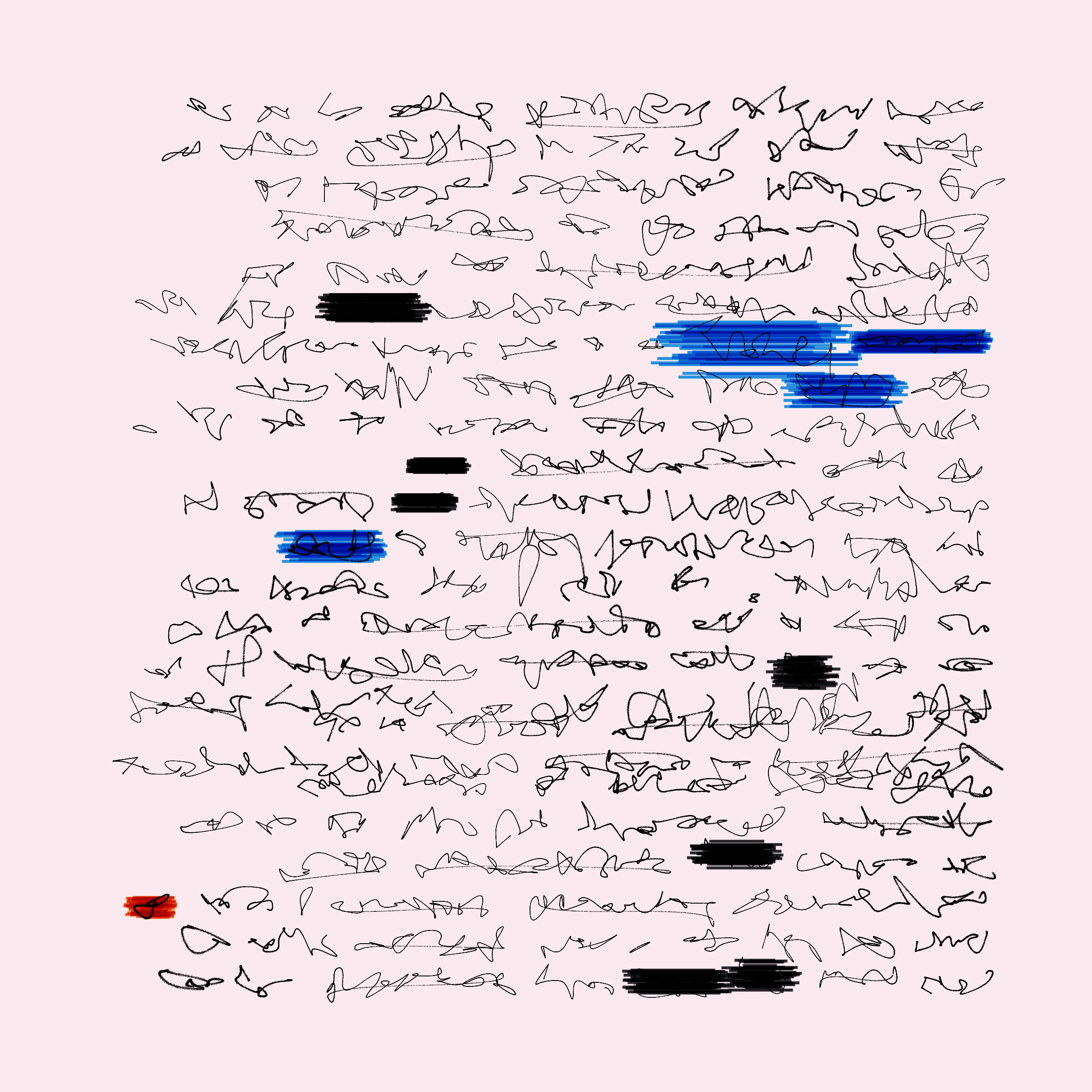 Art Blocks - Art Blocks v2 - Letters to My Future Self #204 - NFT # 174000204