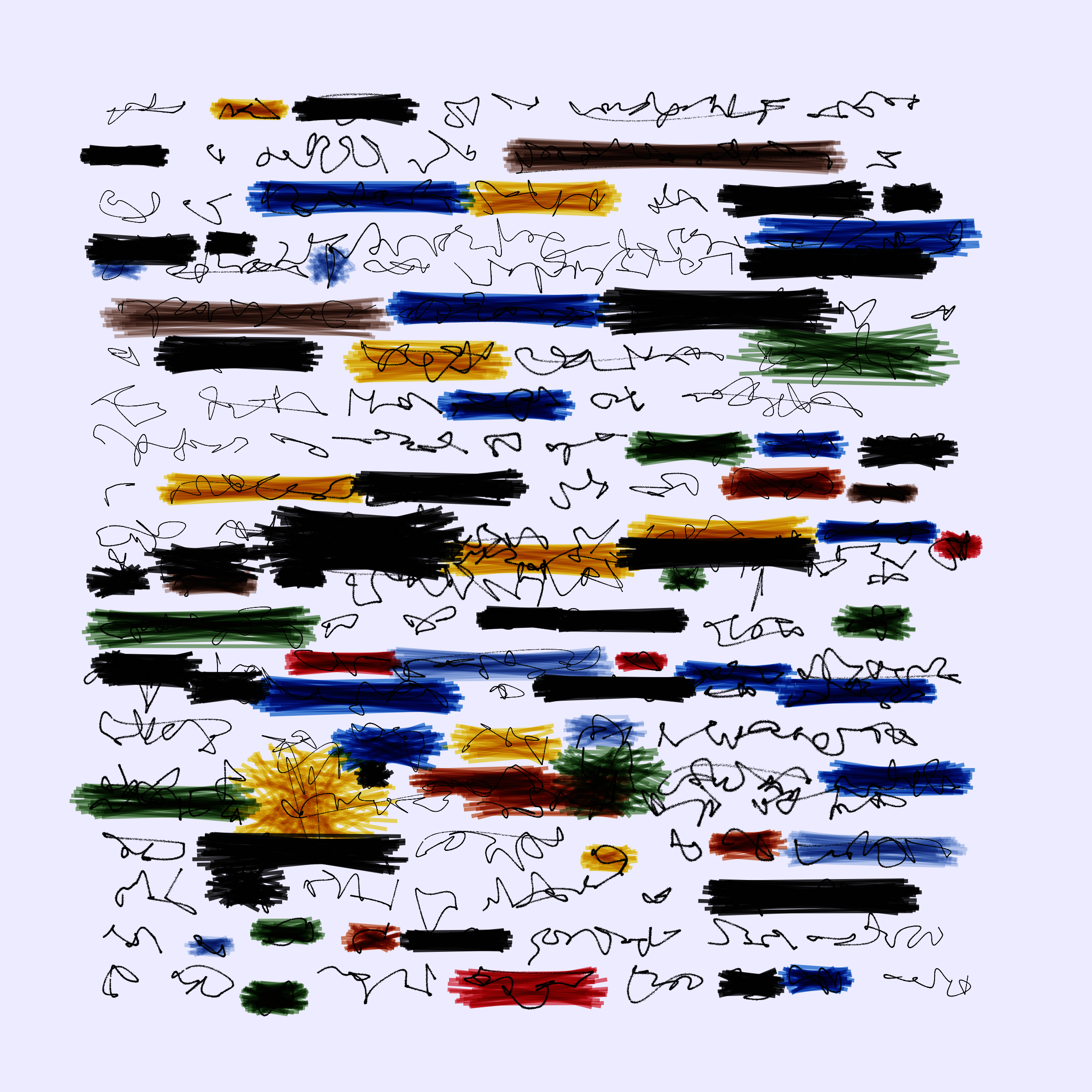 Art Blocks - Art Blocks v2 - Letters to My Future Self #209 - NFT # 174000209