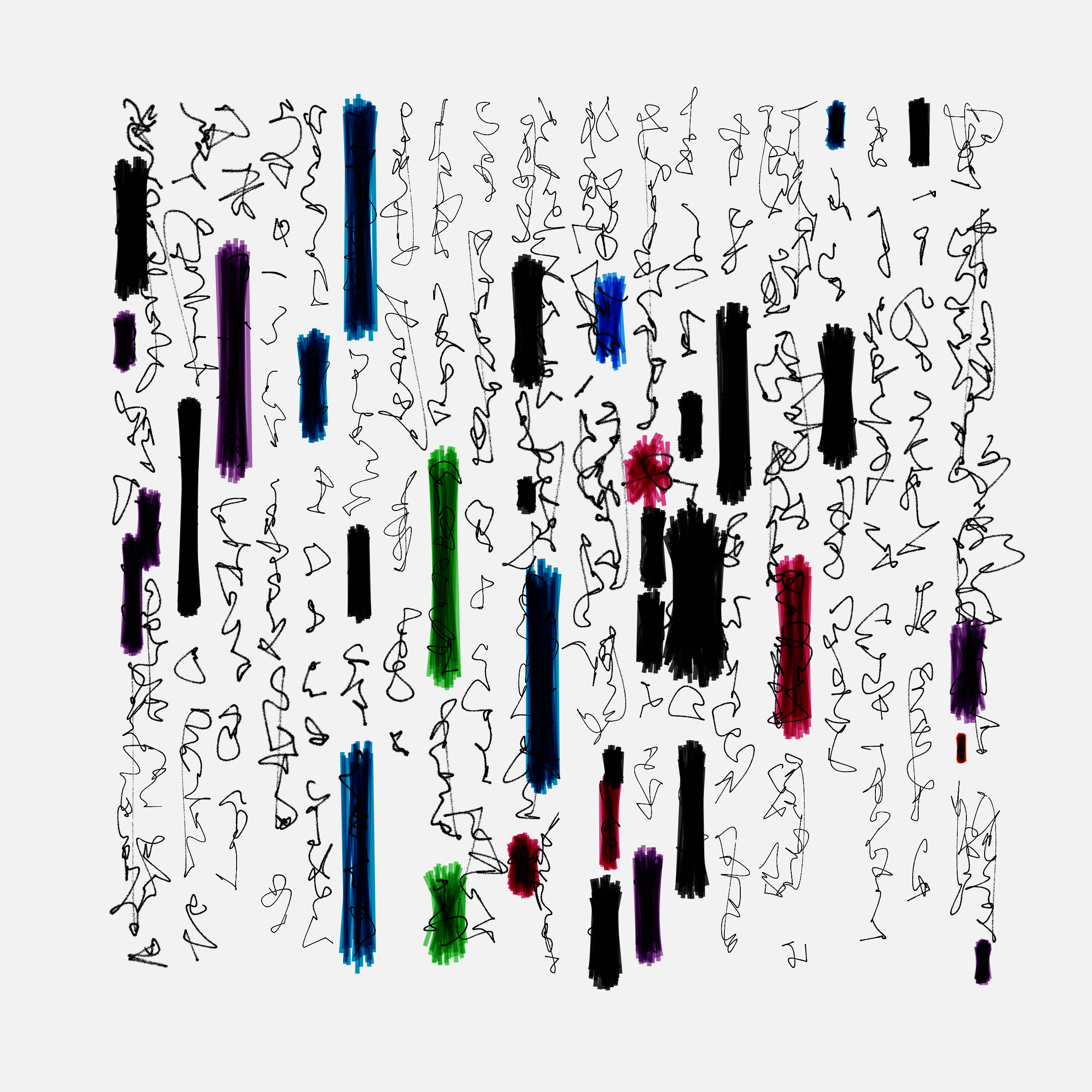 Art Blocks - Art Blocks v2 - Letters to My Future Self #250 - NFT # 174000250