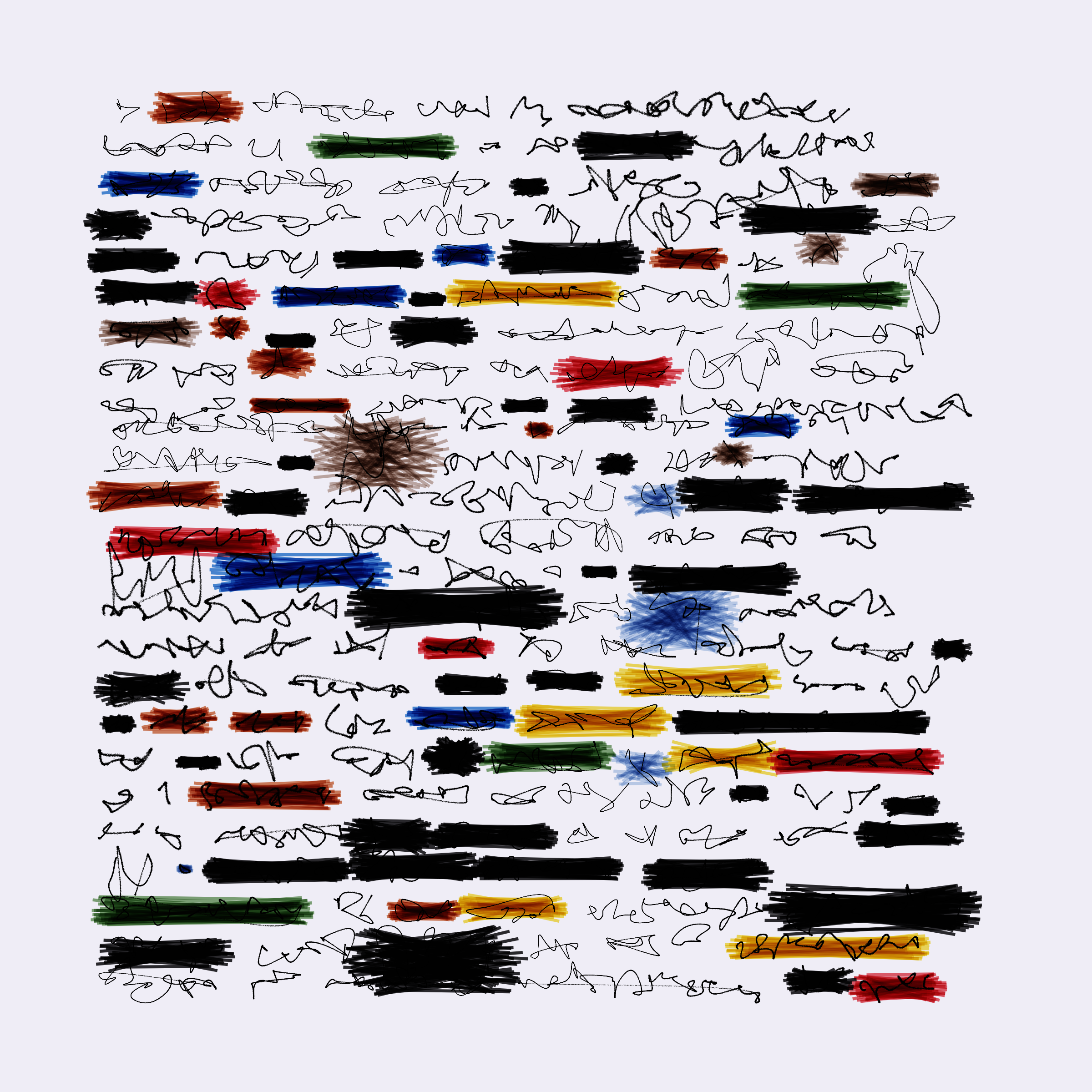 Art Blocks - Art Blocks v2 - Letters to My Future Self #252 - NFT # 174000252