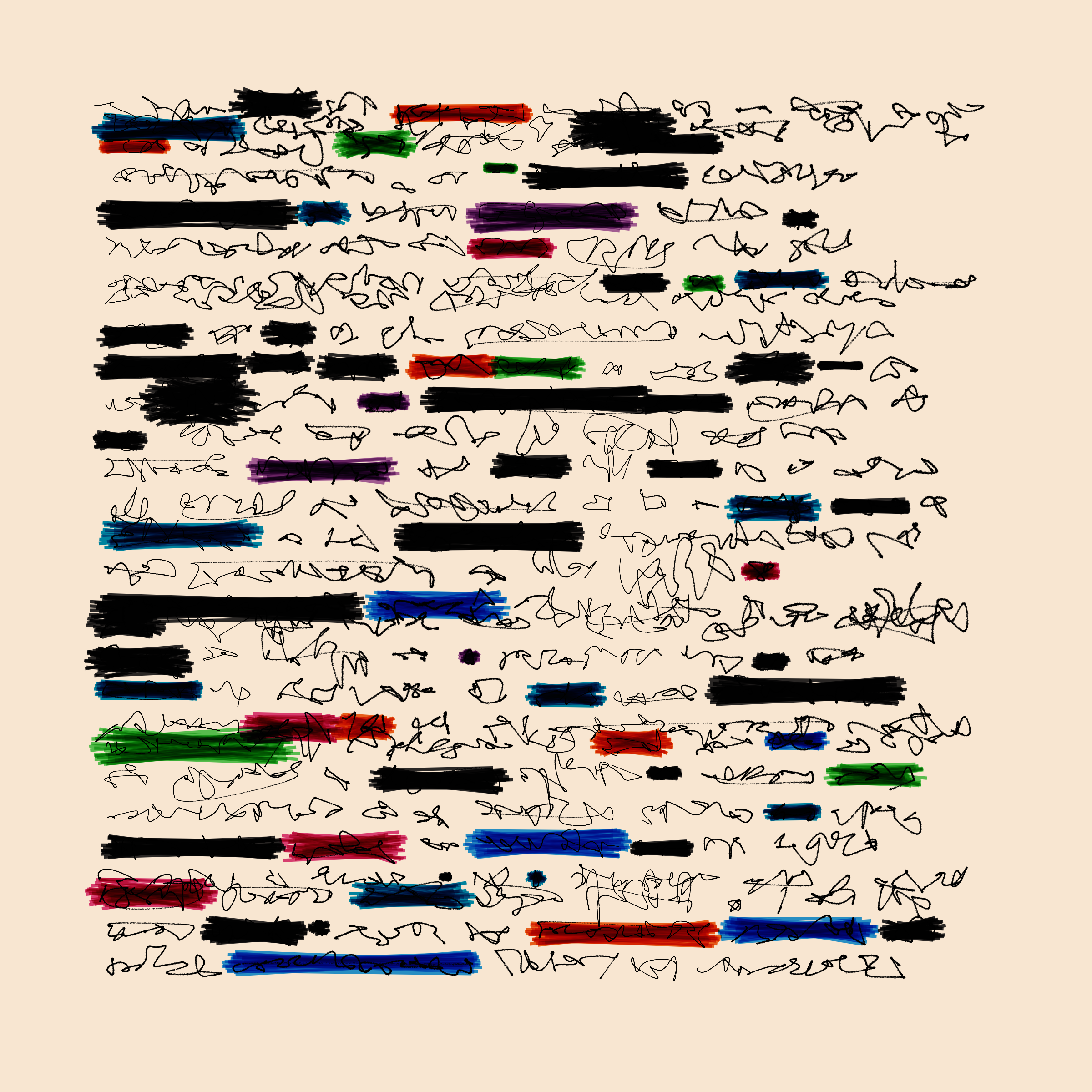 Art Blocks - Art Blocks v2 - Letters to My Future Self #255 - NFT # 174000255