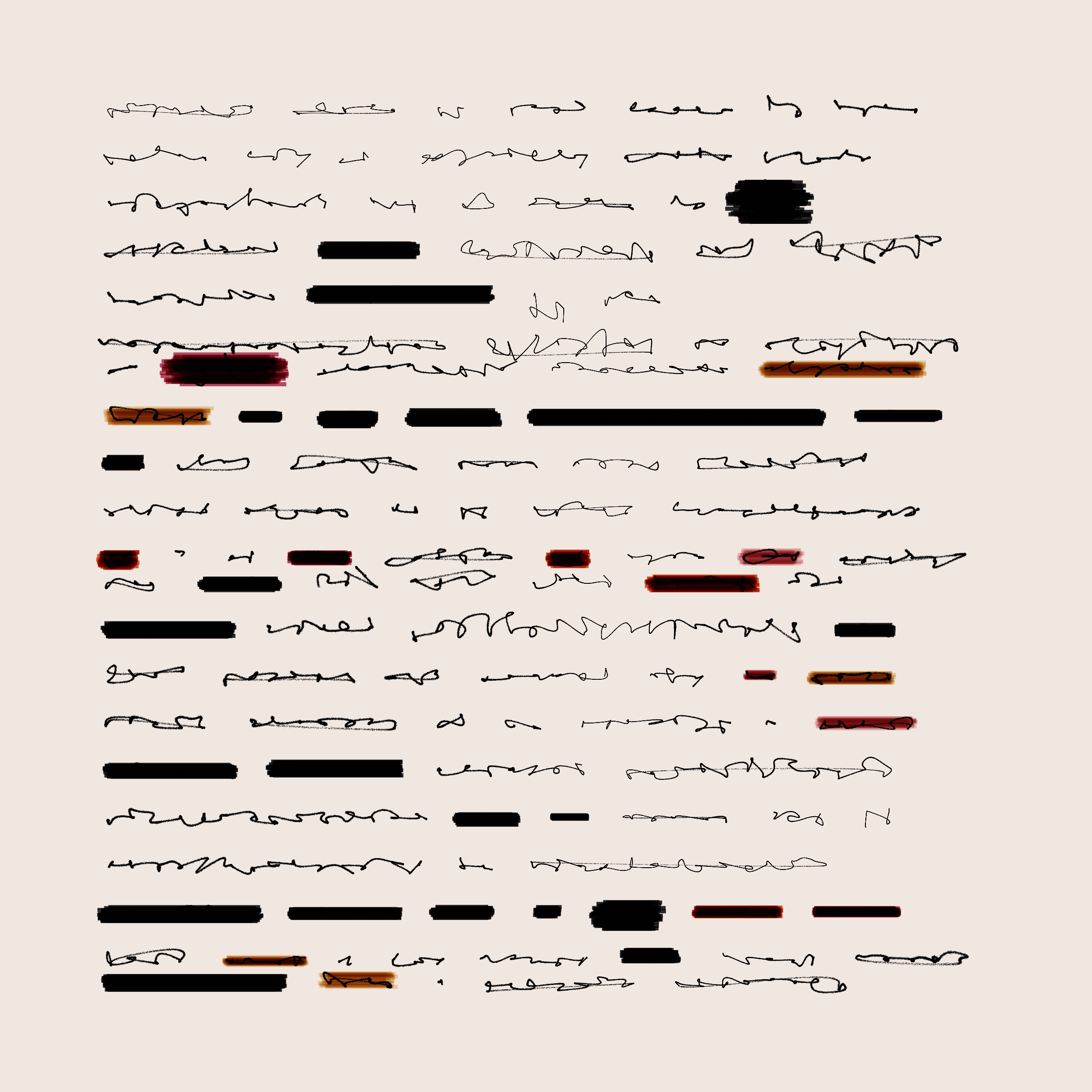 Art Blocks - Art Blocks v2 - Letters to My Future Self #259 - NFT # 174000259