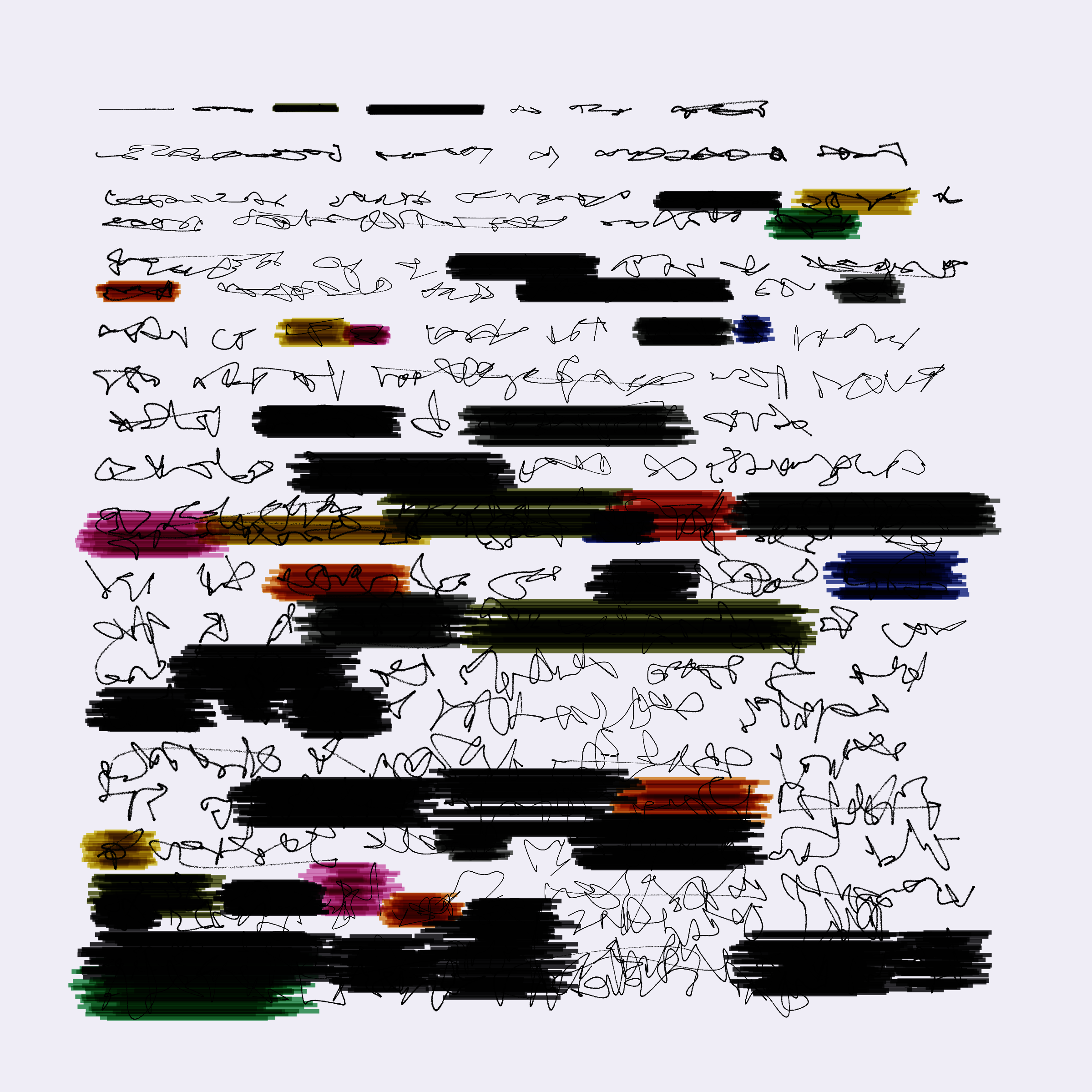 Art Blocks - Art Blocks v2 - Letters to My Future Self #265 - NFT # 174000265