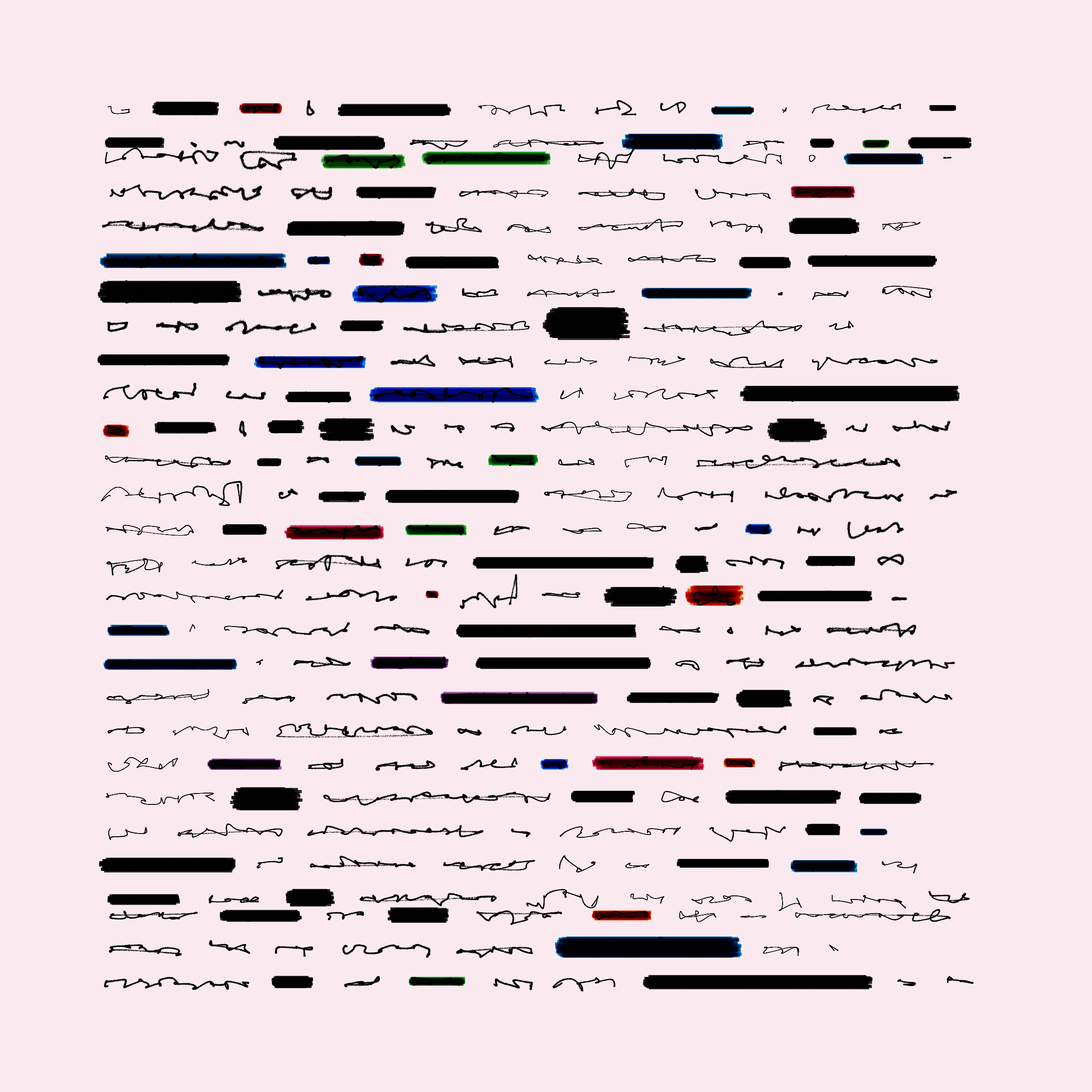 Art Blocks - Art Blocks v2 - Letters to My Future Self #292 - NFT # 174000292