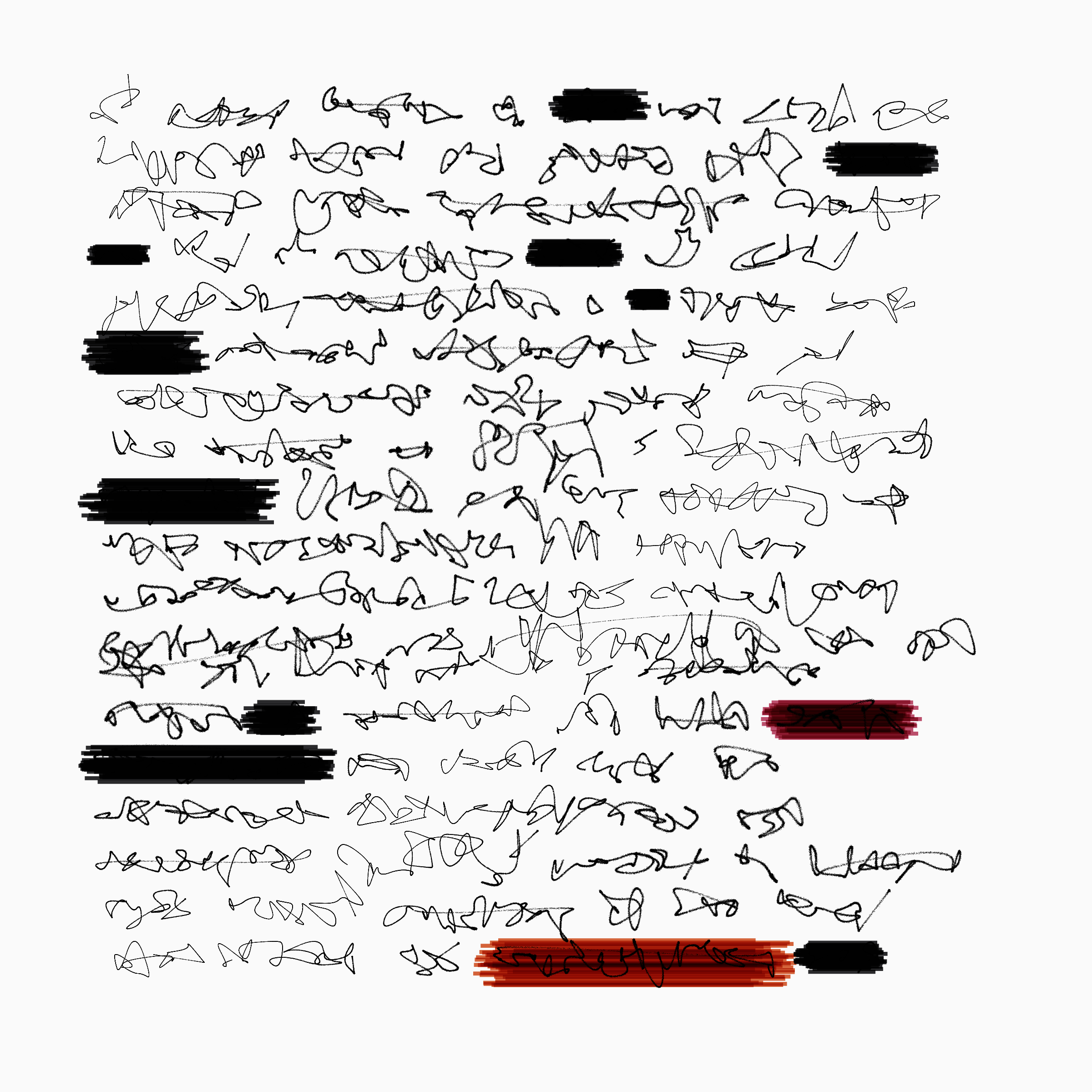 Art Blocks - Art Blocks v2 - Letters to My Future Self #300 - NFT # 174000300