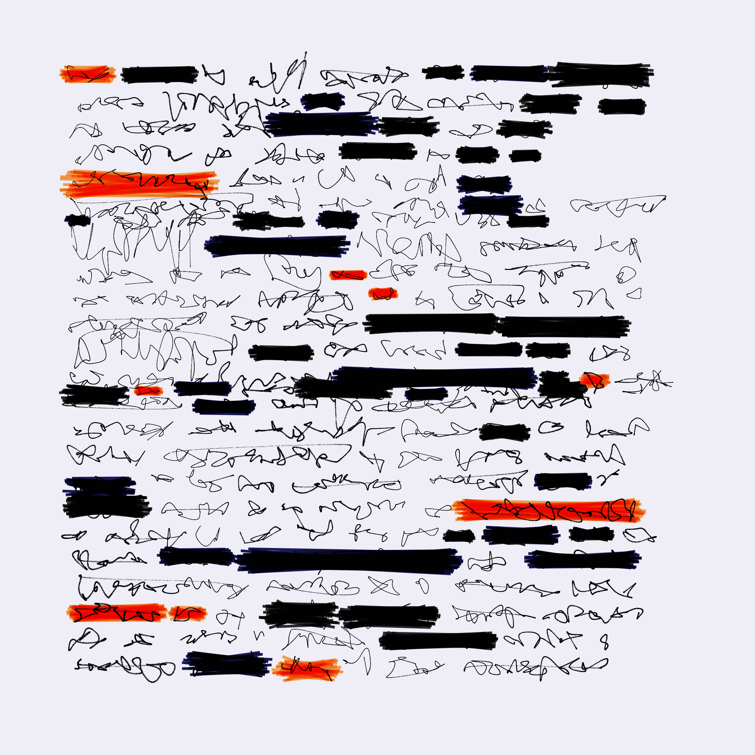 Art Blocks - Art Blocks v2 - Letters to My Future Self #303 - NFT # 174000303