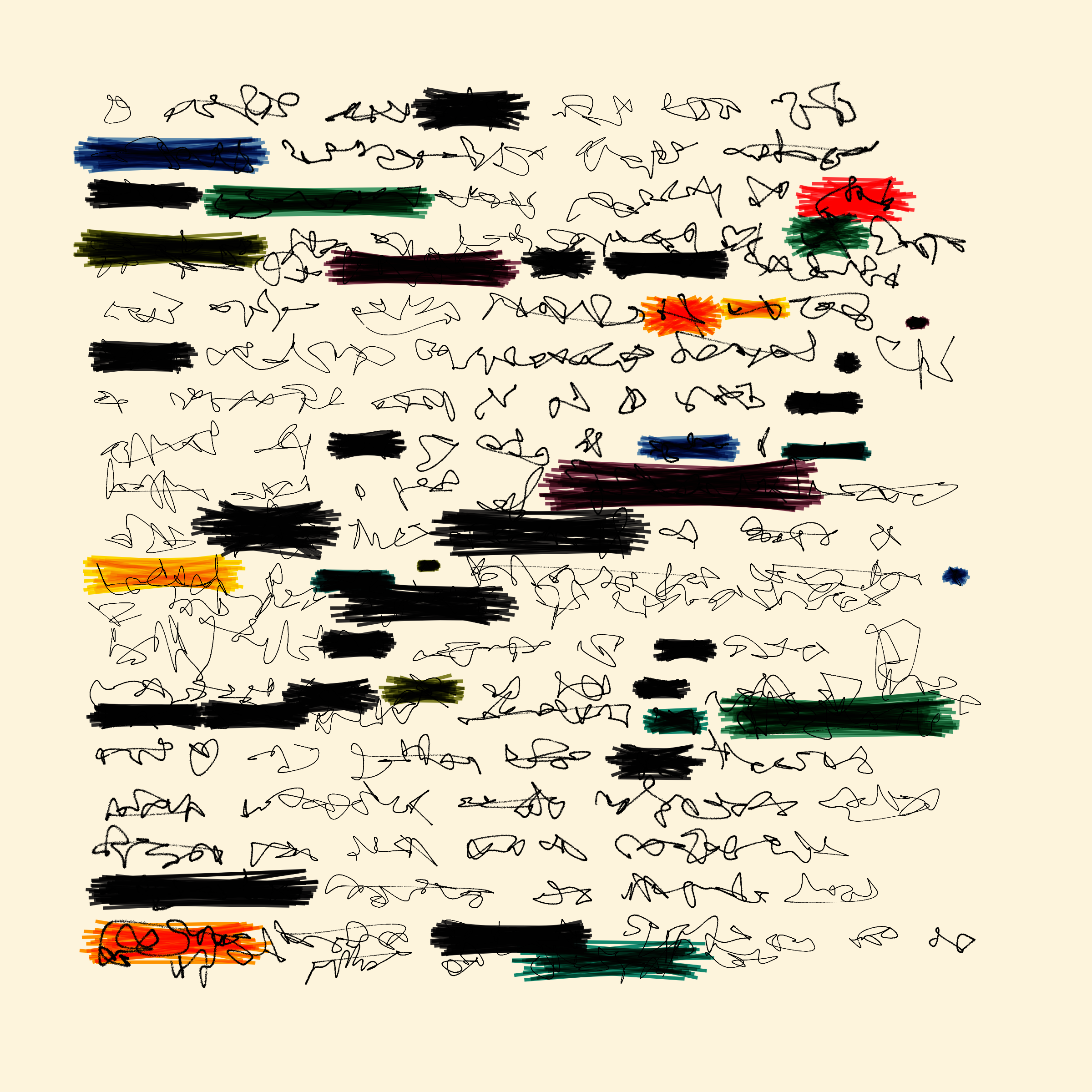 Art Blocks - Art Blocks v2 - Letters to My Future Self #305 - NFT # 174000305