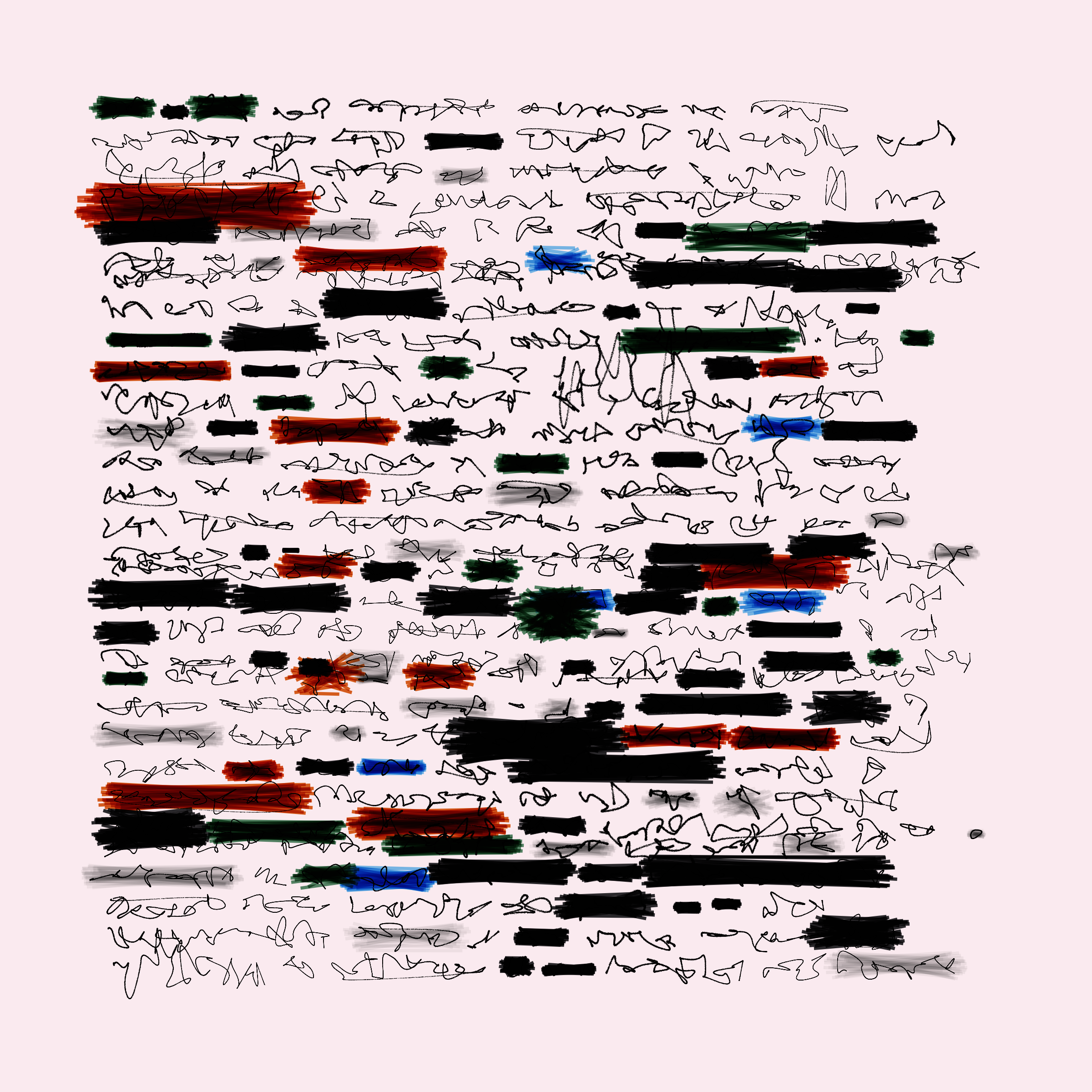 Art Blocks - Art Blocks v2 - Letters to My Future Self #306 - NFT # 174000306