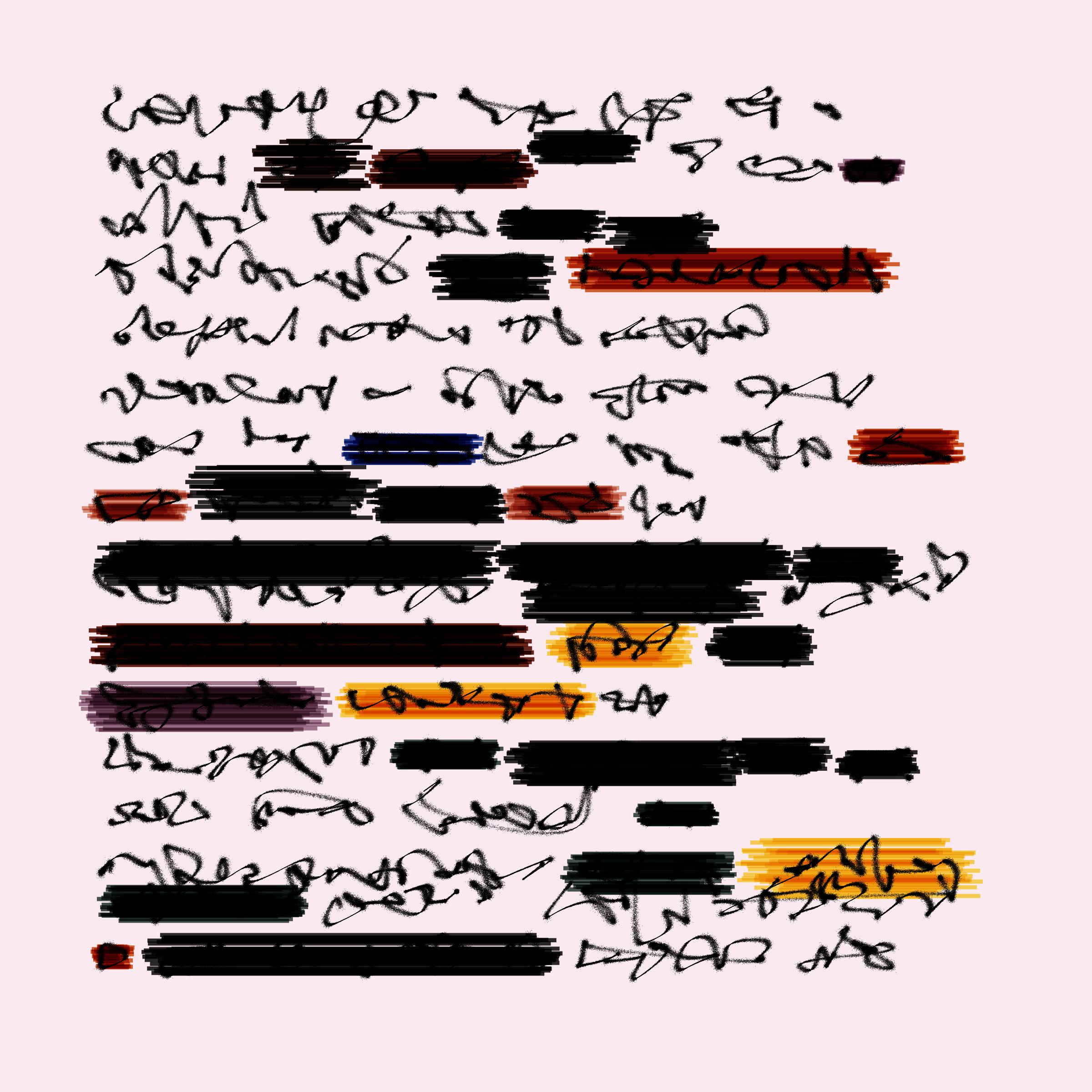 Art Blocks - Art Blocks v2 - Letters to My Future Self #307 - NFT # 174000307