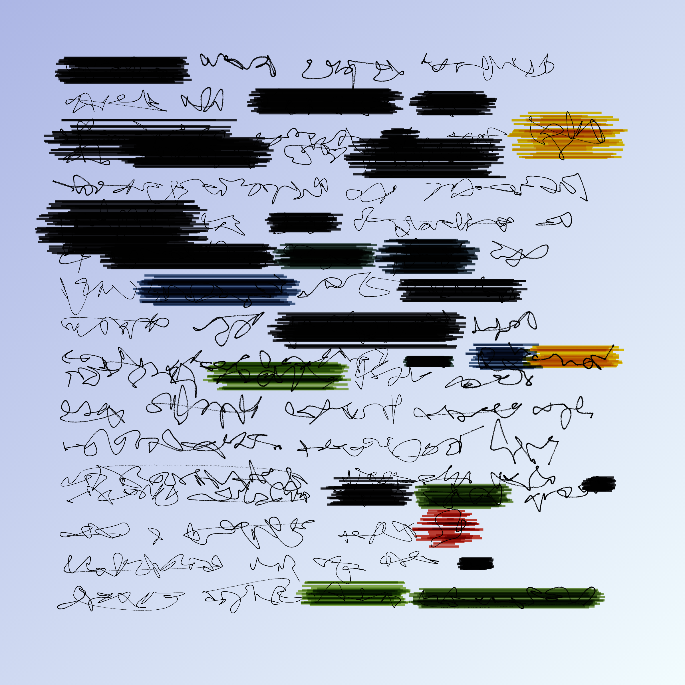 Art Blocks - Art Blocks v2 - Letters to My Future Self #317 - NFT # 174000317