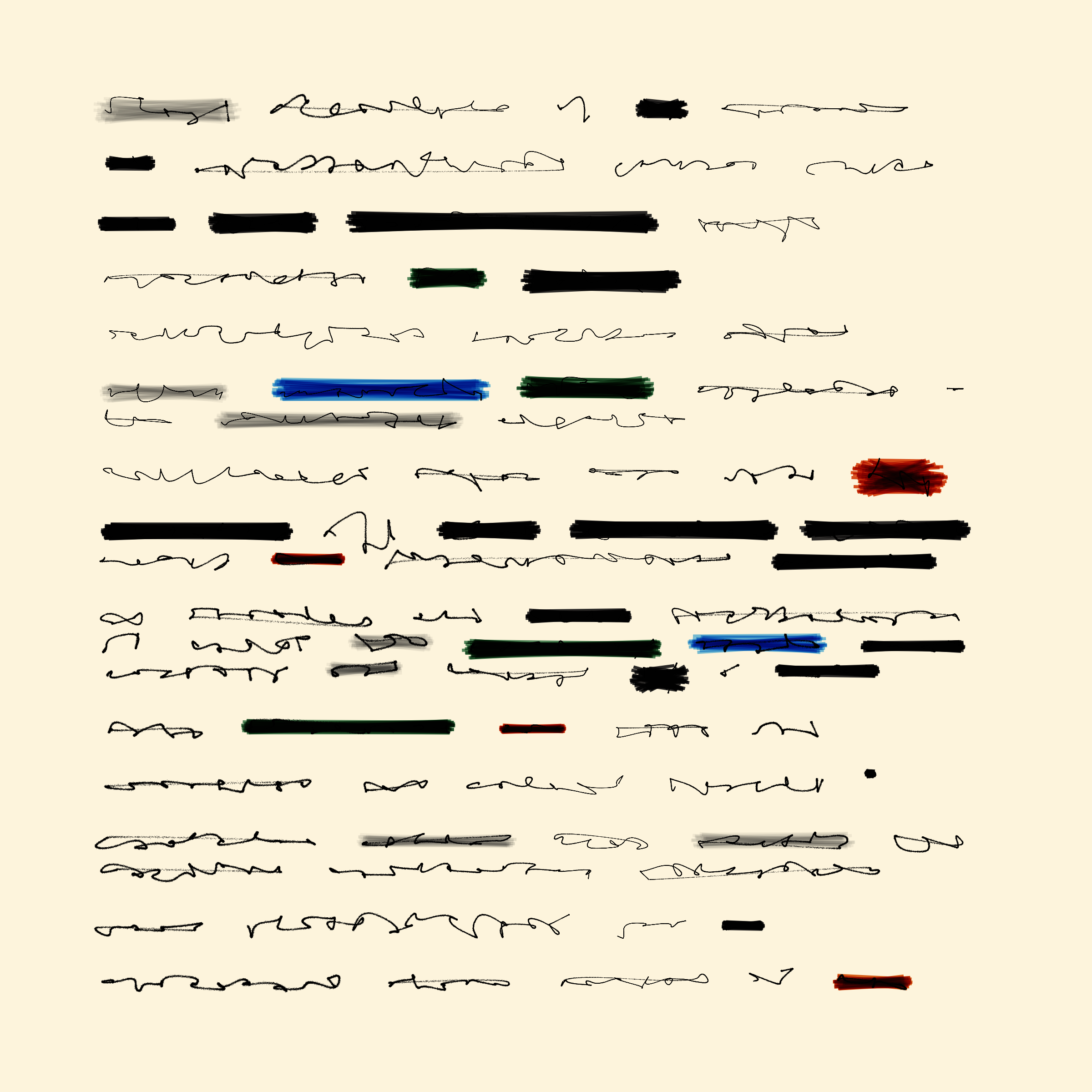 Art Blocks - Art Blocks v2 - Letters to My Future Self #320 - NFT # 174000320