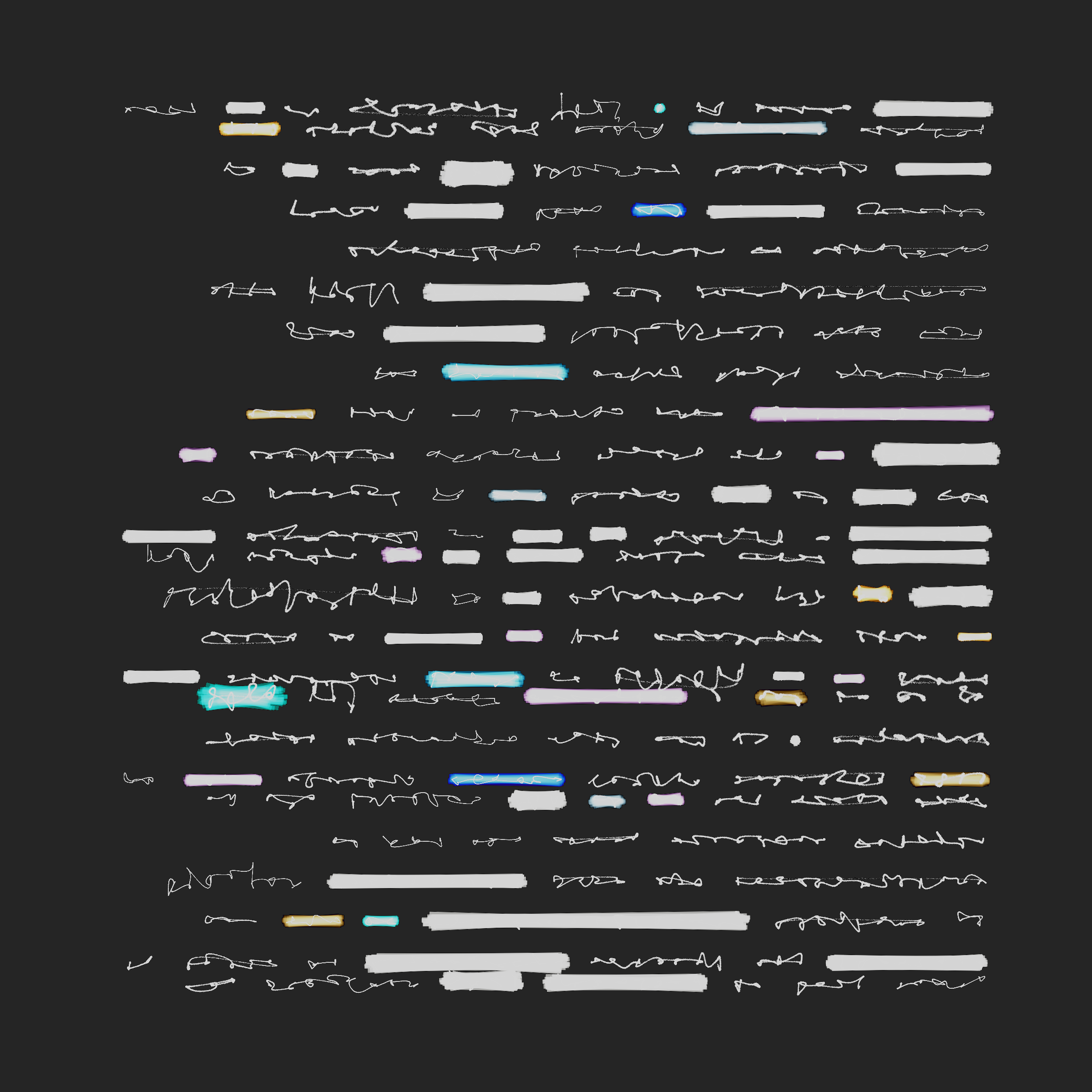 Art Blocks - Art Blocks v2 - Letters to My Future Self #326 - NFT # 174000326