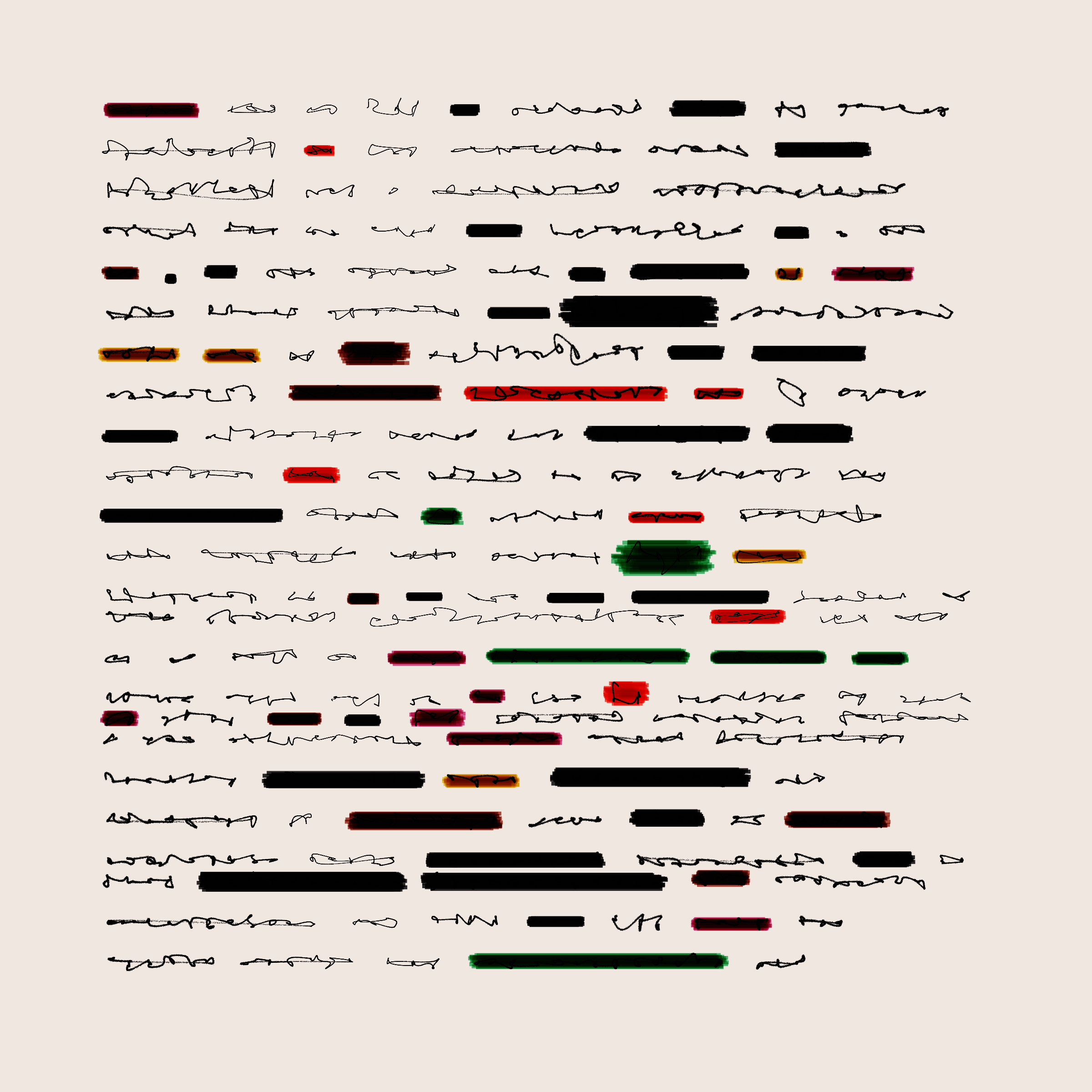 Art Blocks - Art Blocks v2 - Letters to My Future Self #332 - NFT # 174000332