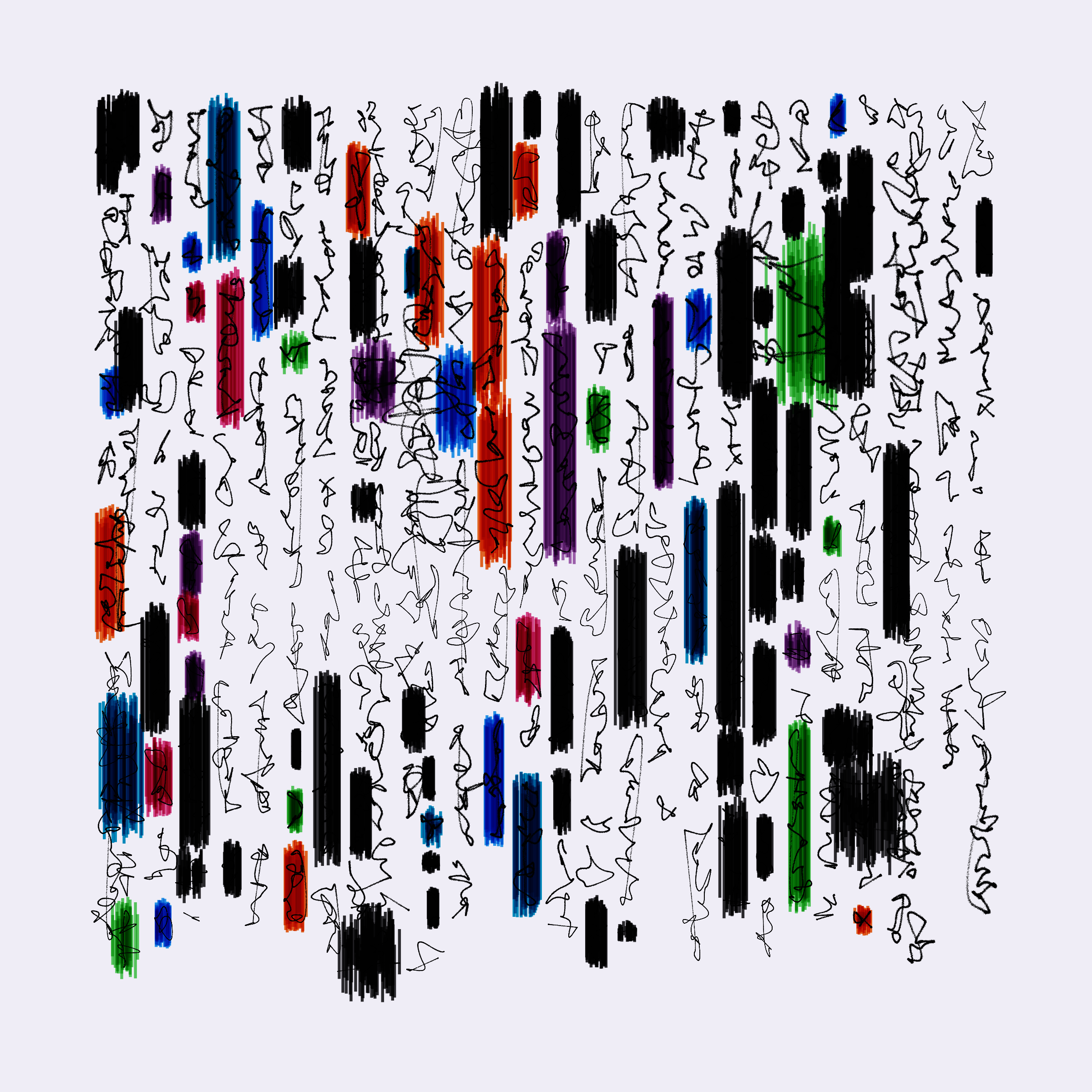 Art Blocks - Art Blocks v2 - Letters to My Future Self #344 - NFT # 174000344