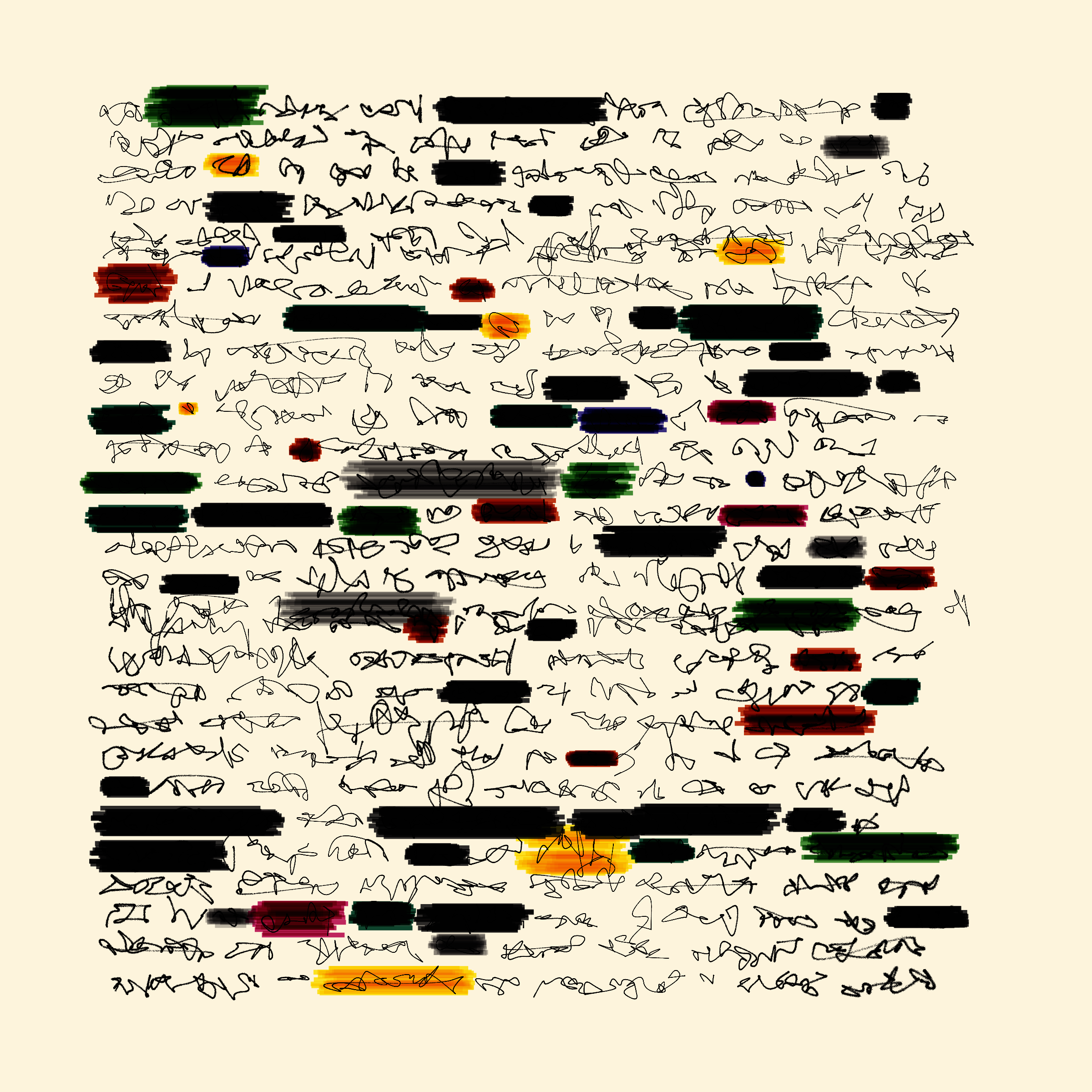 Art Blocks - Art Blocks v2 - Letters to My Future Self #345 - NFT # 174000345