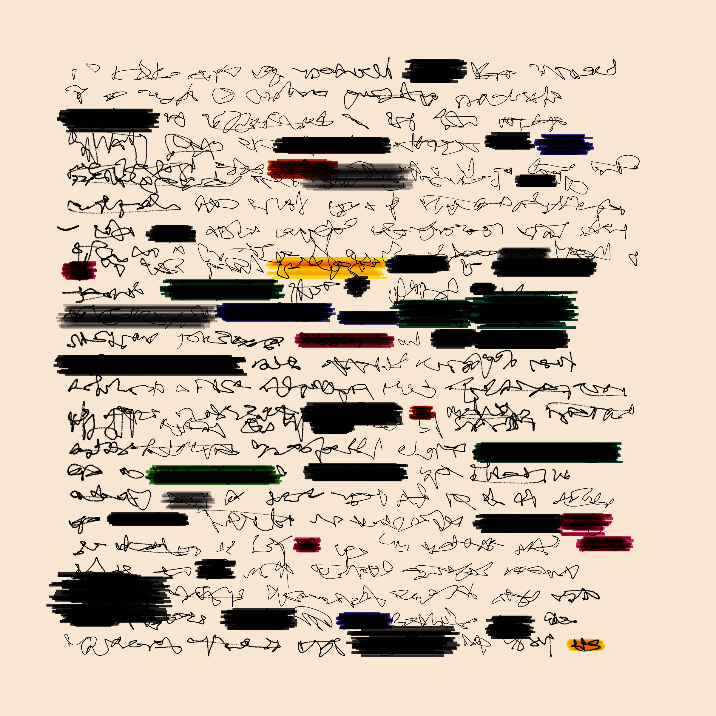 Art Blocks - Art Blocks v2 - Letters to My Future Self #390 - NFT # 174000390