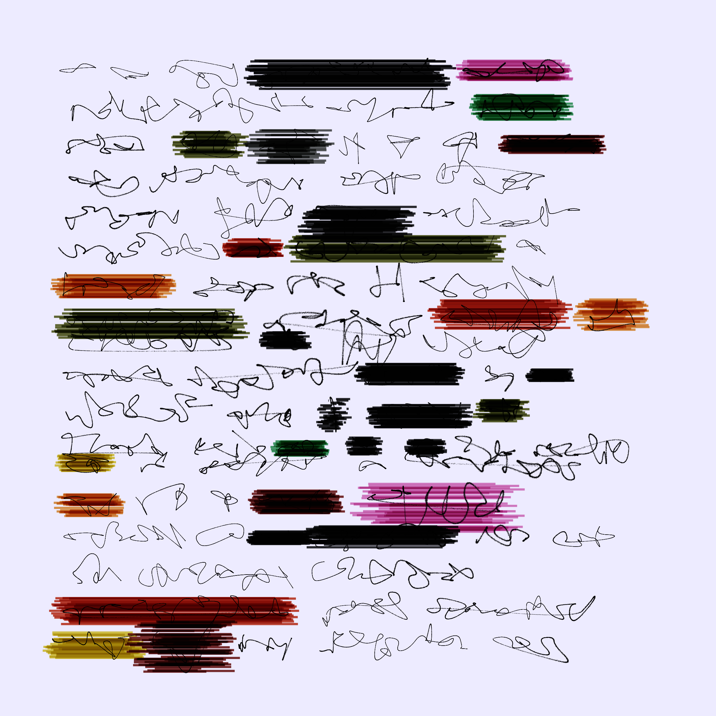 Art Blocks - Art Blocks v2 - Letters to My Future Self #408 - NFT # 174000408