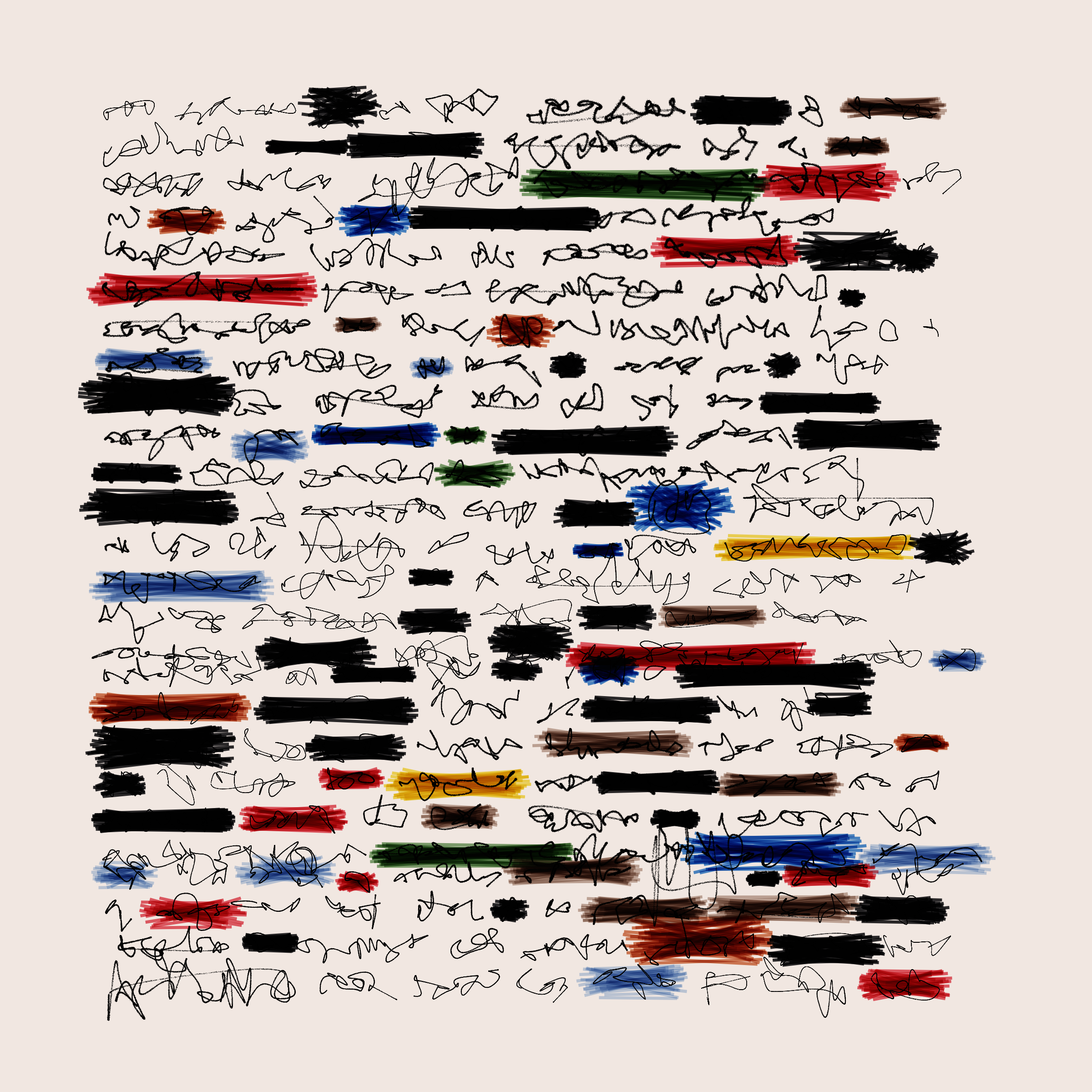 Art Blocks - Art Blocks v2 - Letters to My Future Self #410 - NFT # 174000410