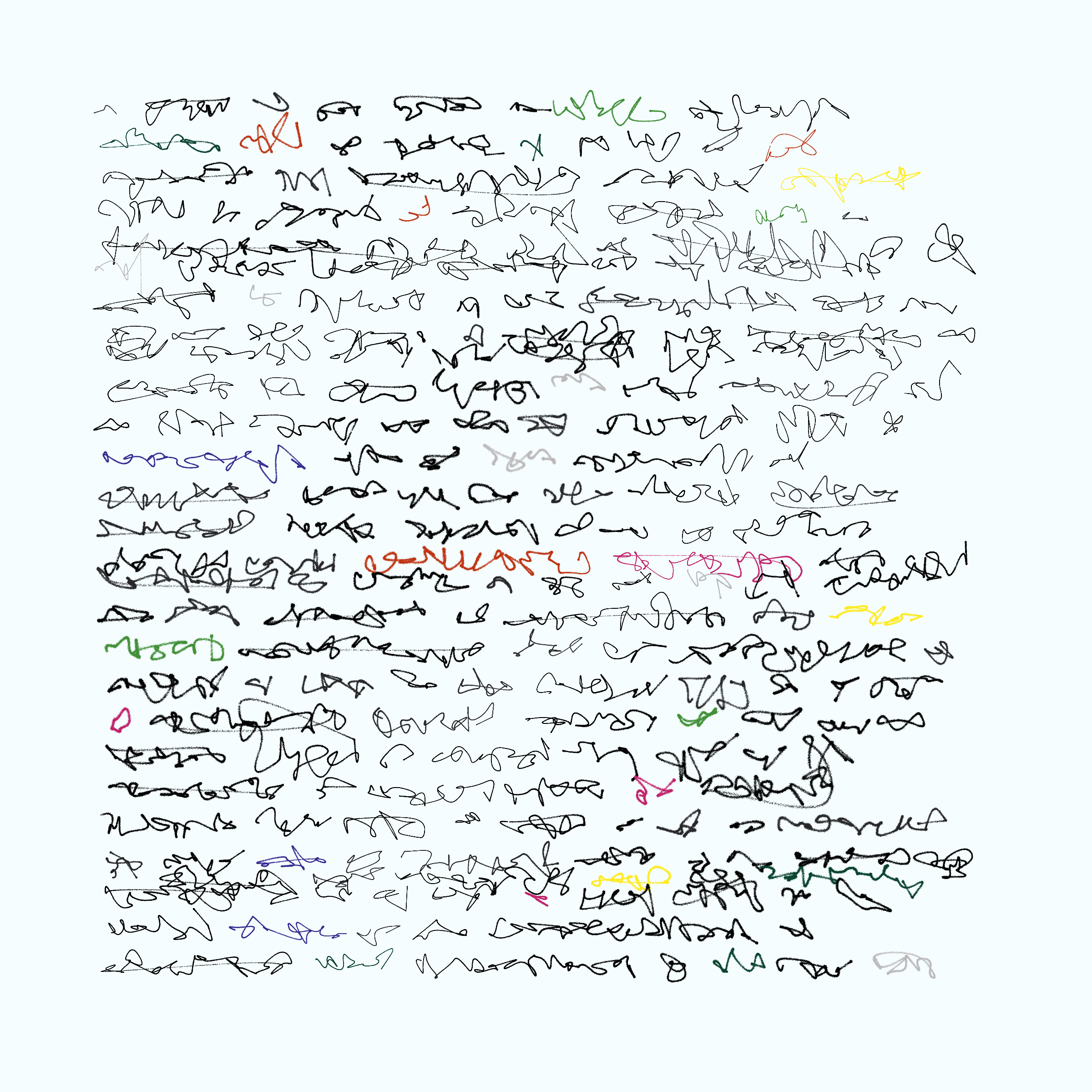 Art Blocks - Art Blocks v2 - Letters to My Future Self #422 - NFT # 174000422