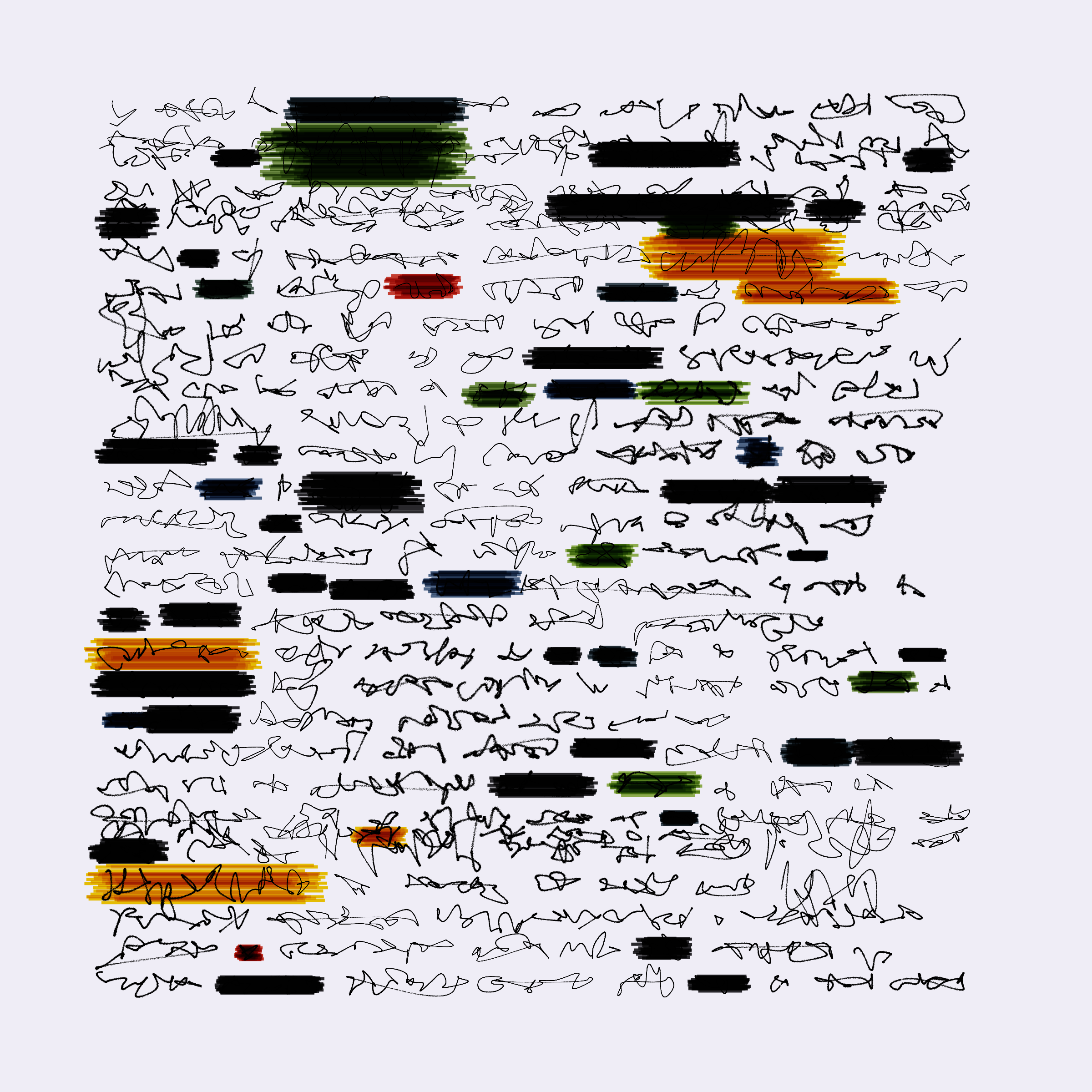 Art Blocks - Art Blocks v2 - Letters to My Future Self #443 - NFT # 174000443