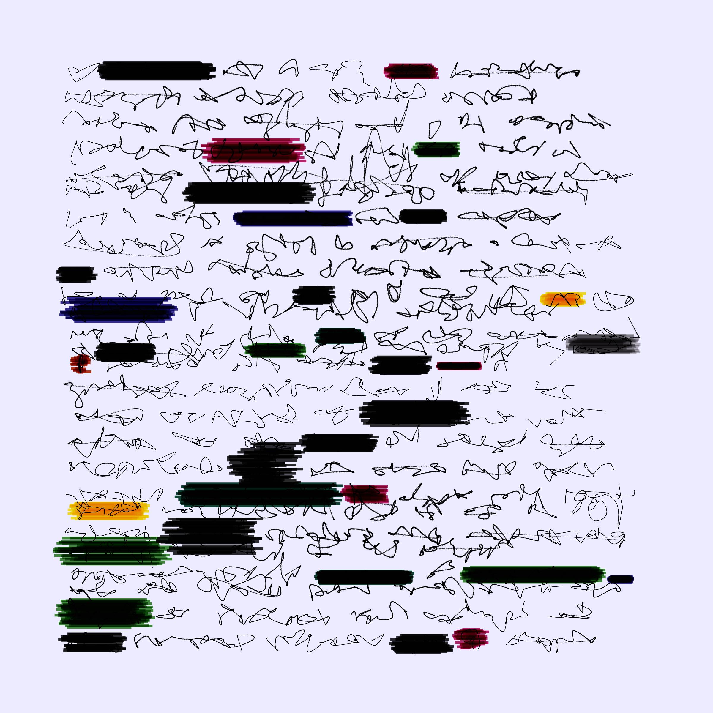 Art Blocks - Art Blocks v2 - Letters to My Future Self #444 - NFT # 174000444