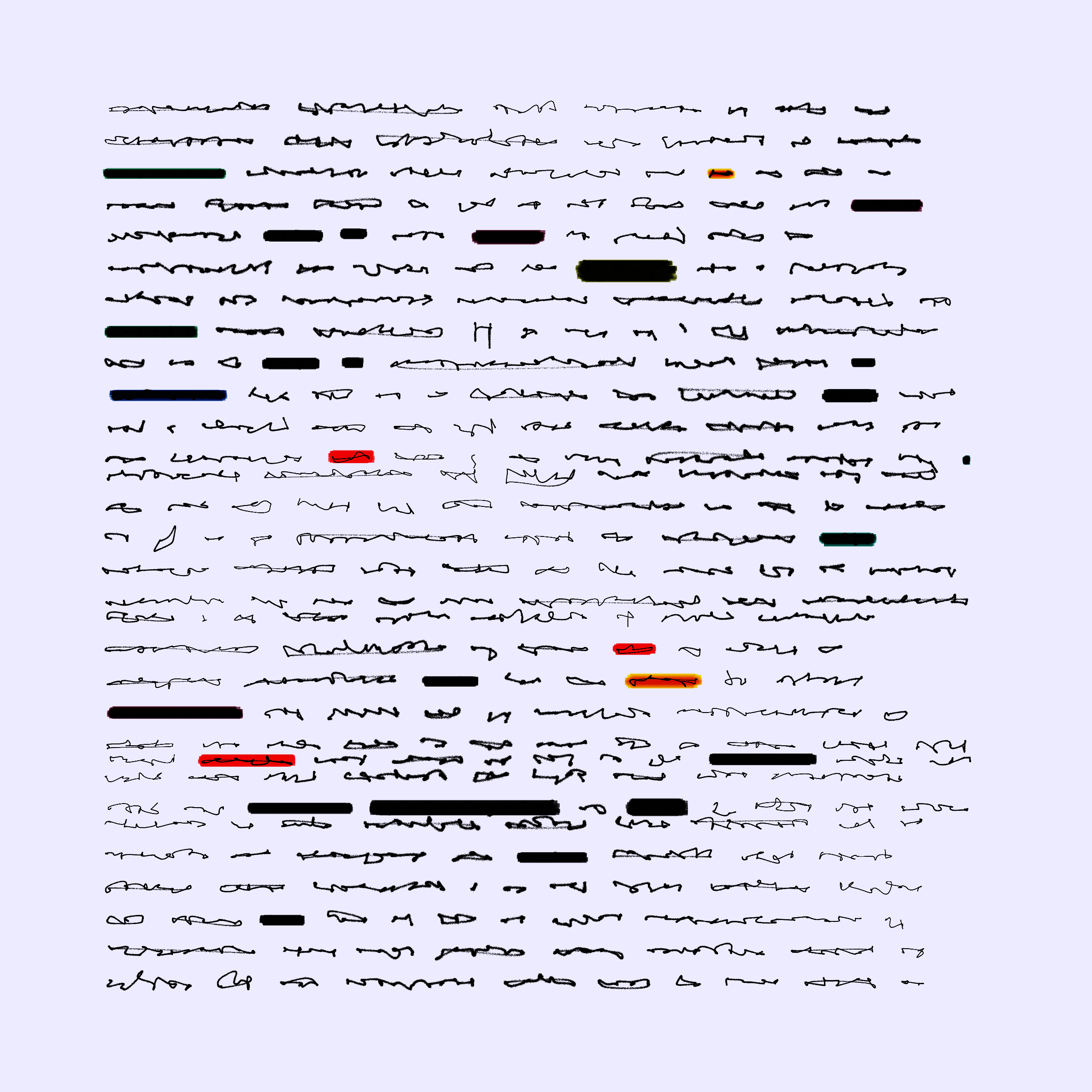 Art Blocks - Art Blocks v2 - Letters to My Future Self #468 - NFT # 174000468