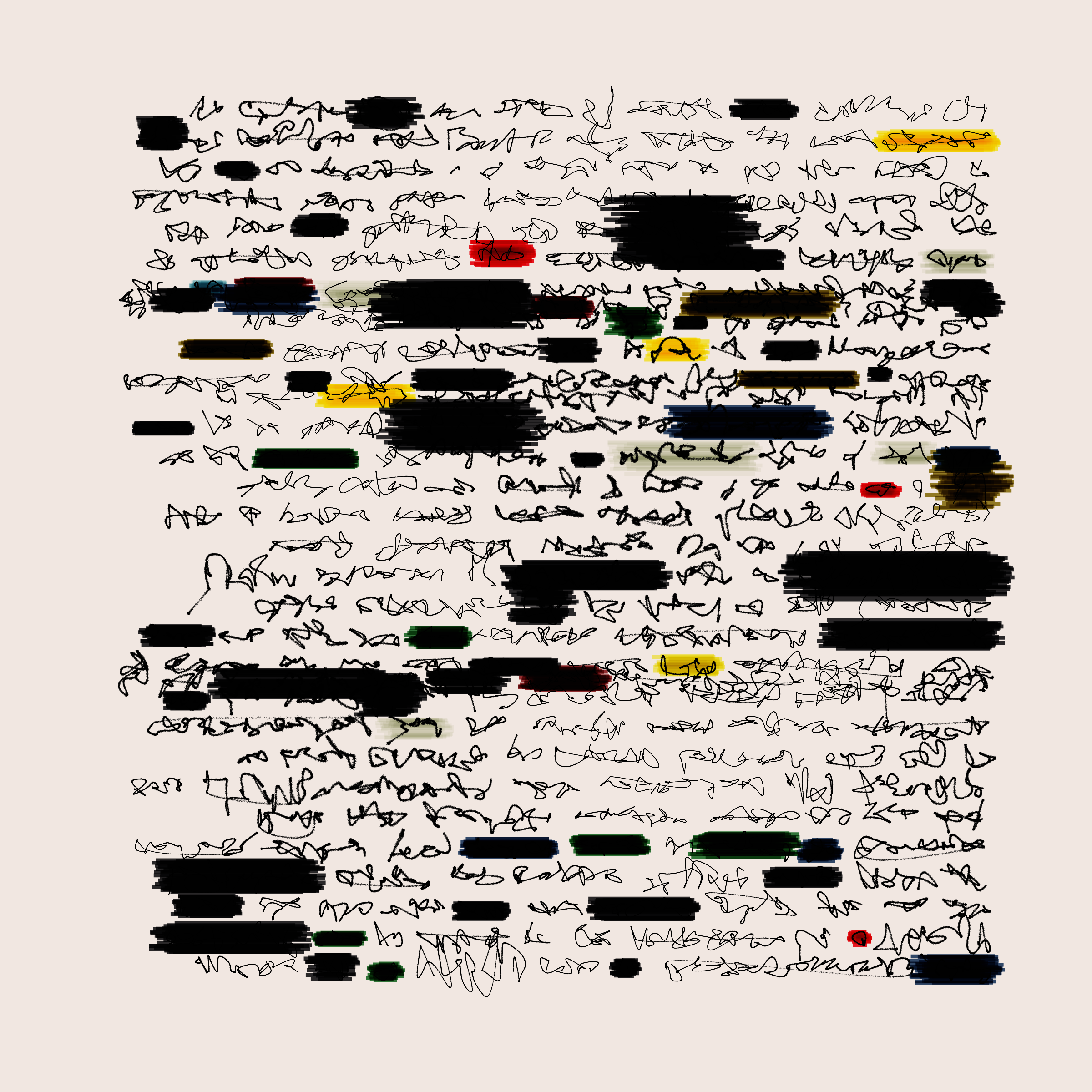 Art Blocks - Art Blocks v2 - Letters to My Future Self #470 - NFT # 174000470