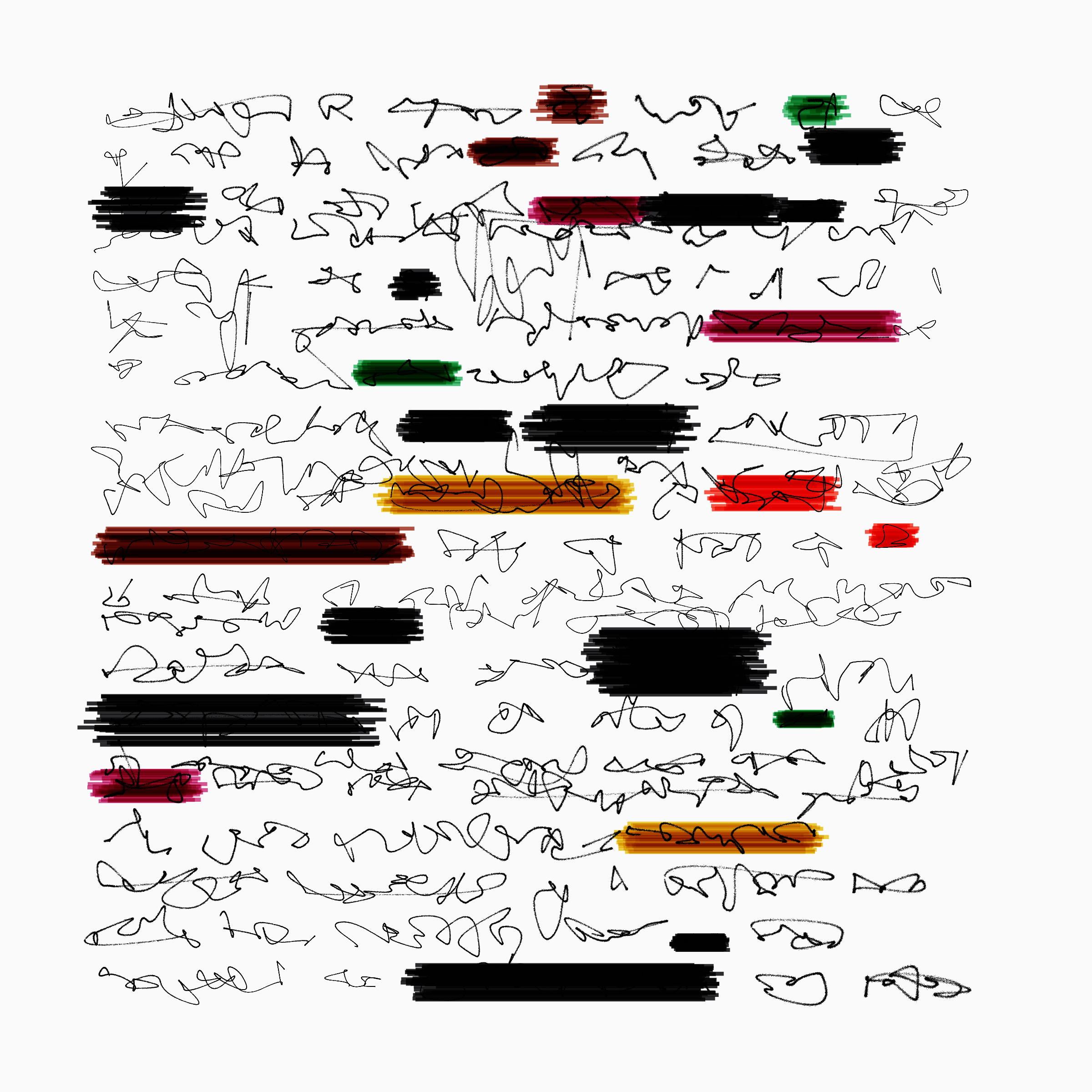 Art Blocks - Art Blocks v2 - Letters to My Future Self #482 - NFT # 174000482