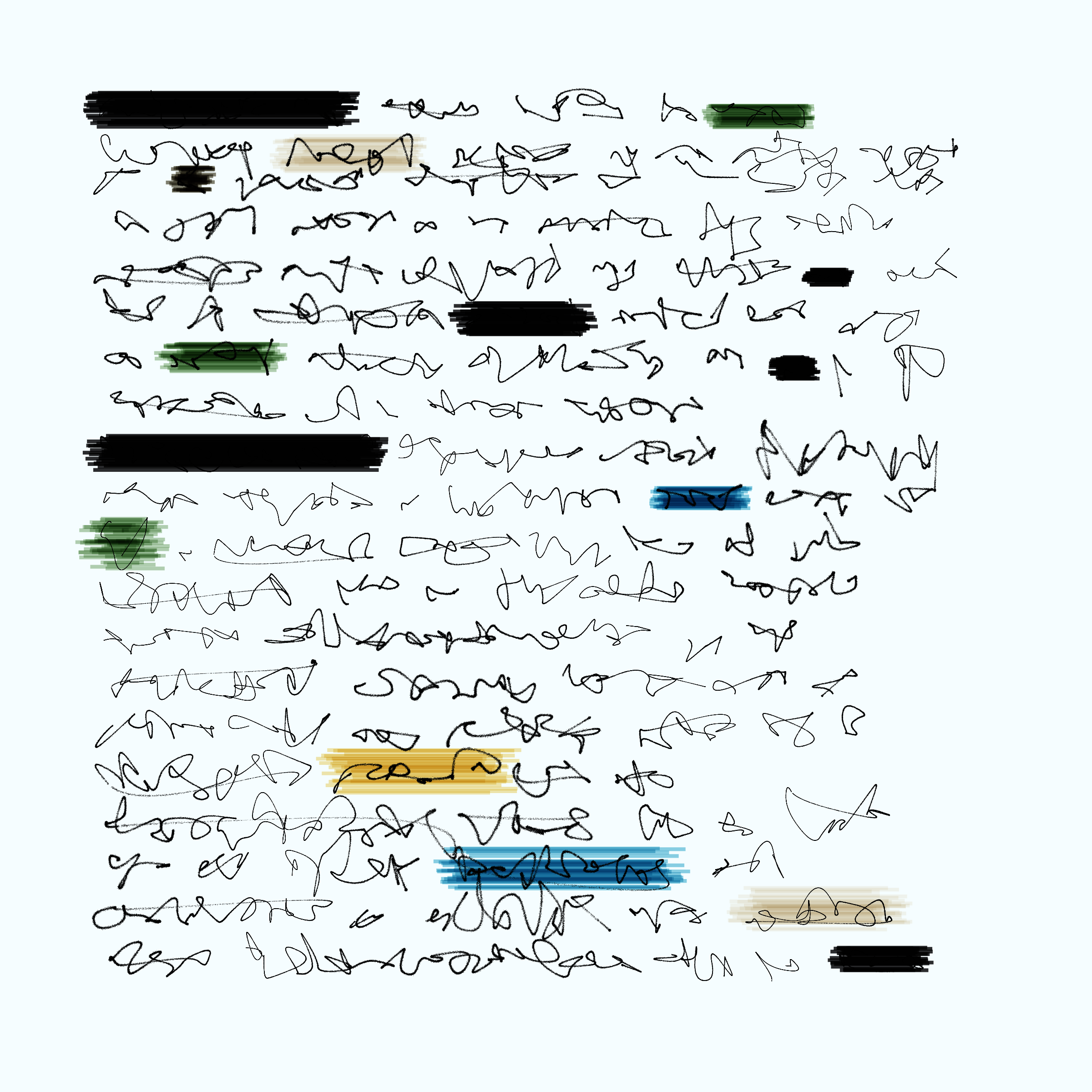 Art Blocks - Art Blocks v2 - Letters to My Future Self #484 - NFT # 174000484